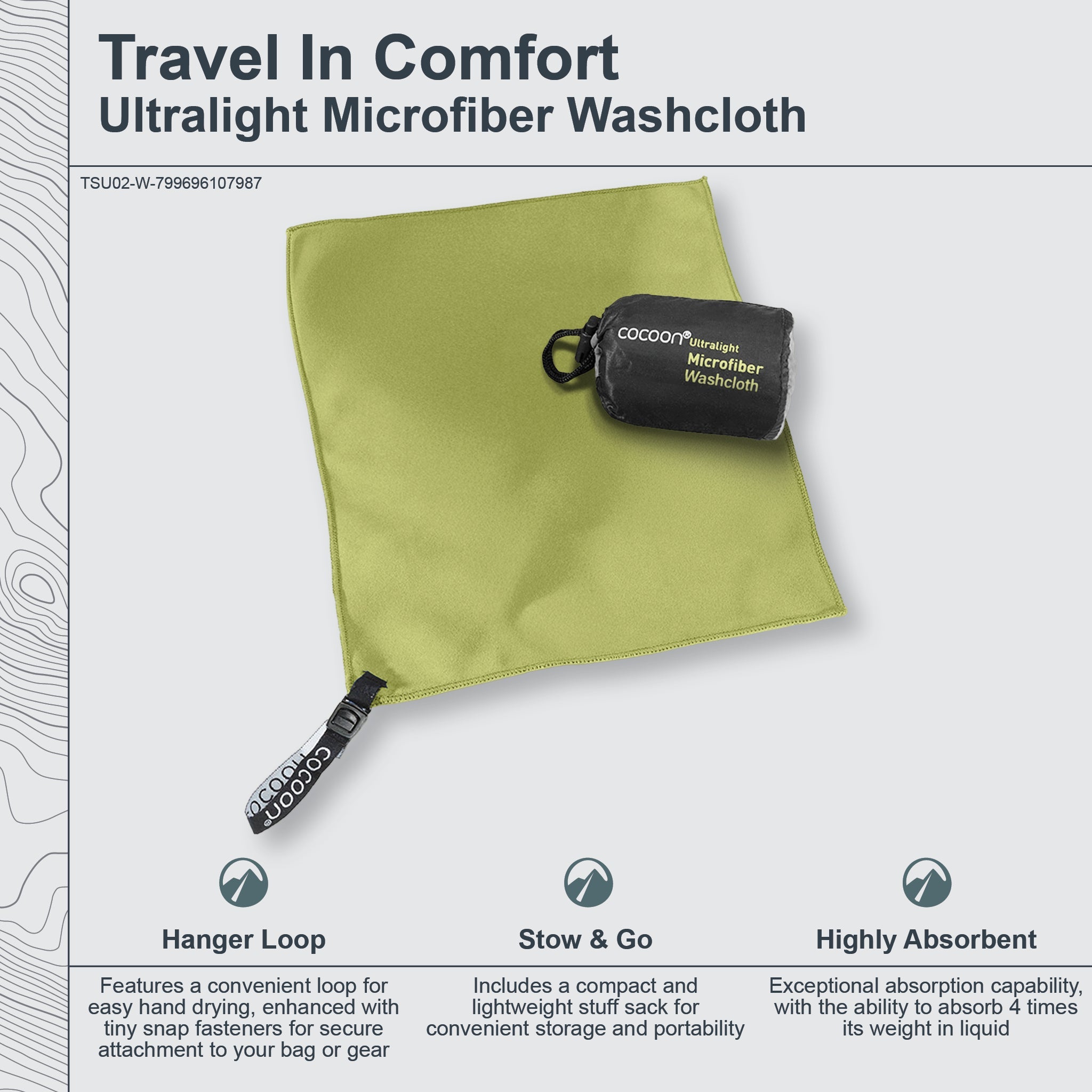 Ultralight Microfiber Towel - OVERLANDERS Outfitter