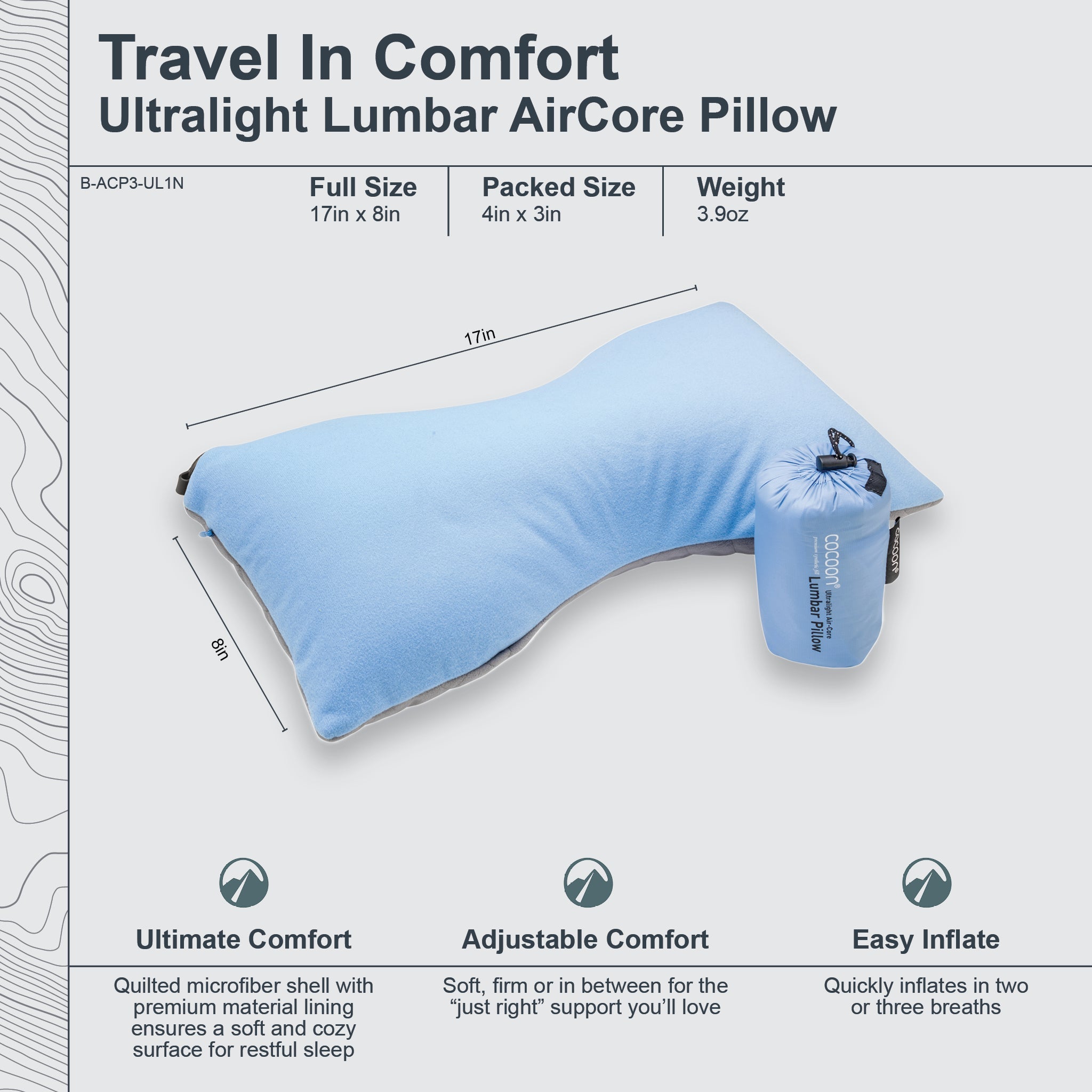 Ultralight Lumbar AirCore Pillow - We The Collective