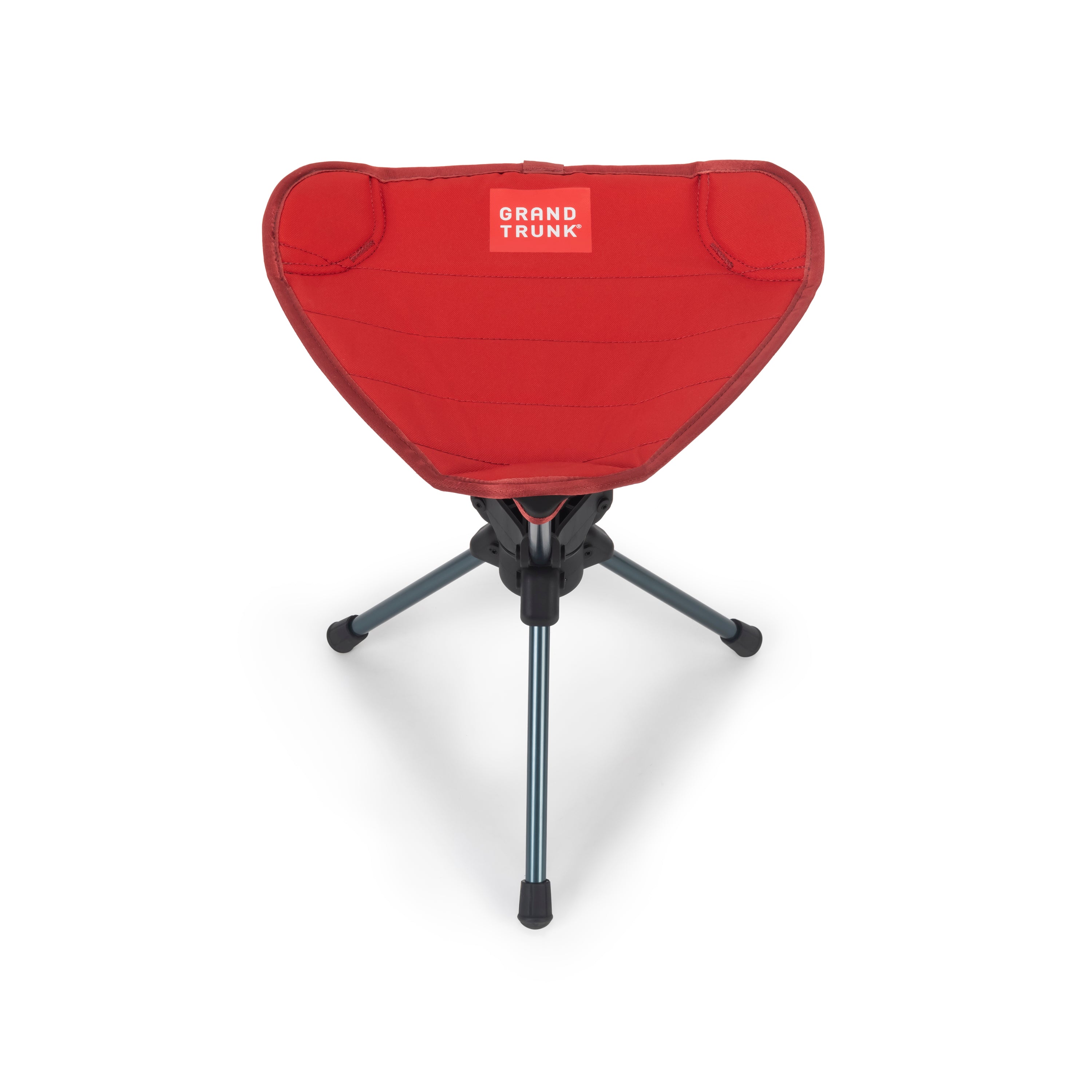 GrandTrunk Compass 360° Swivel Stool in outdoor setting, showcasing its sturdy design and comfortable seating.