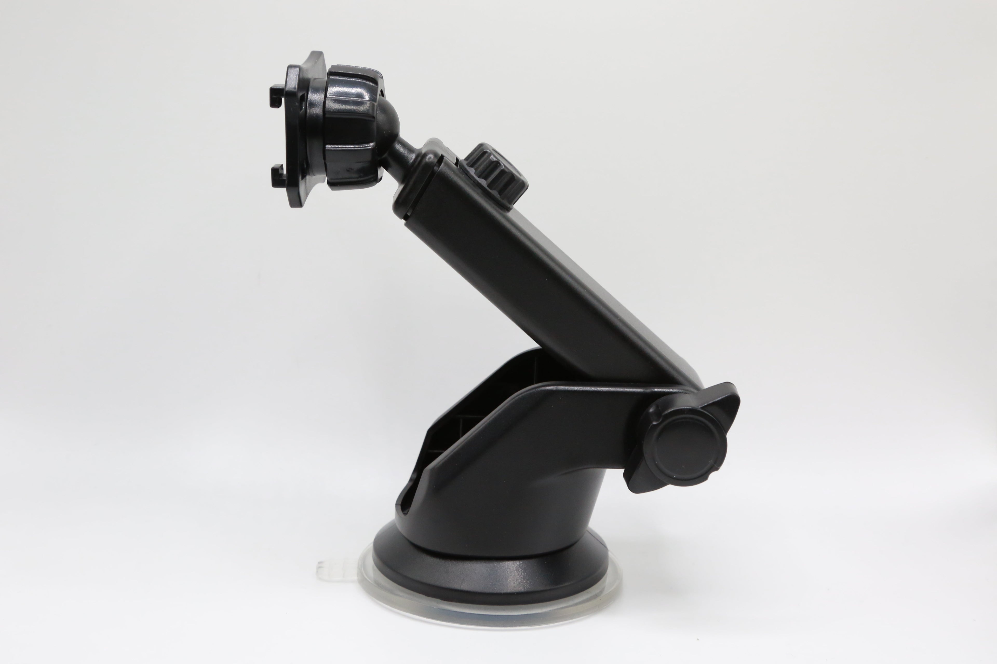 Rexing suction cup mount for CPDuo-7 dash cam and CPStream, showing strong grip and adjustable positioning.