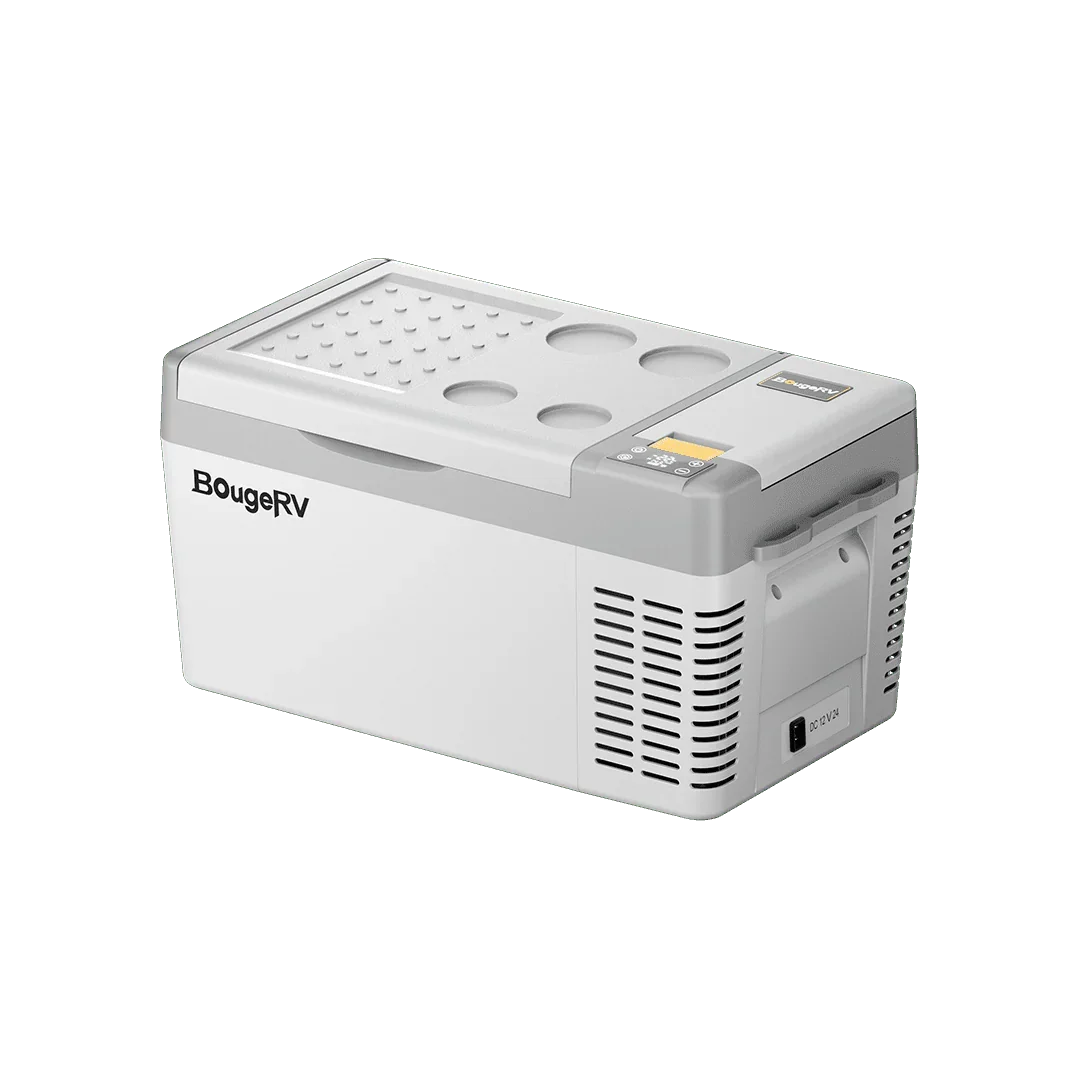 BougeRV CRPRO20 21 Quart 12V Portable Car Fridge Freezer White - We The Collective