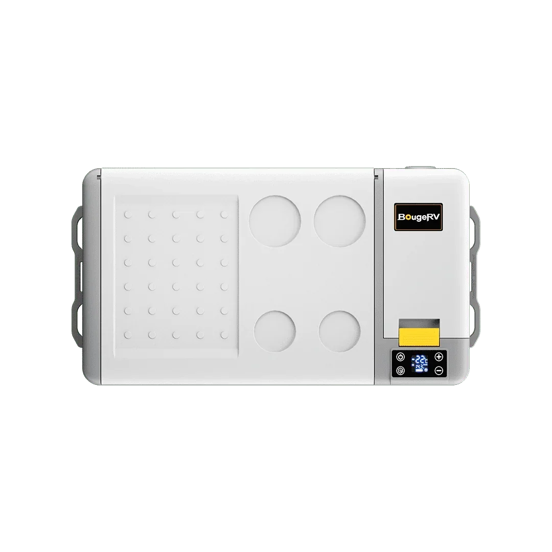BougeRV CRPRO20 21 Quart 12V Portable Car Fridge Freezer White - OVERLANDERS Outfitter