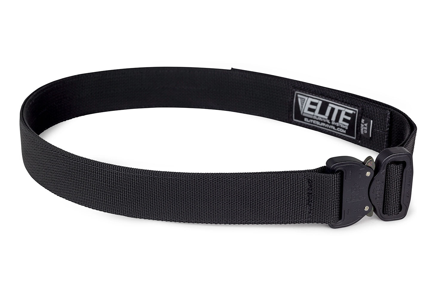 Elite Survival Systems Cobra Belt with durable Cobra buckle and adjustable strap, designed for tactical and outdoor use.