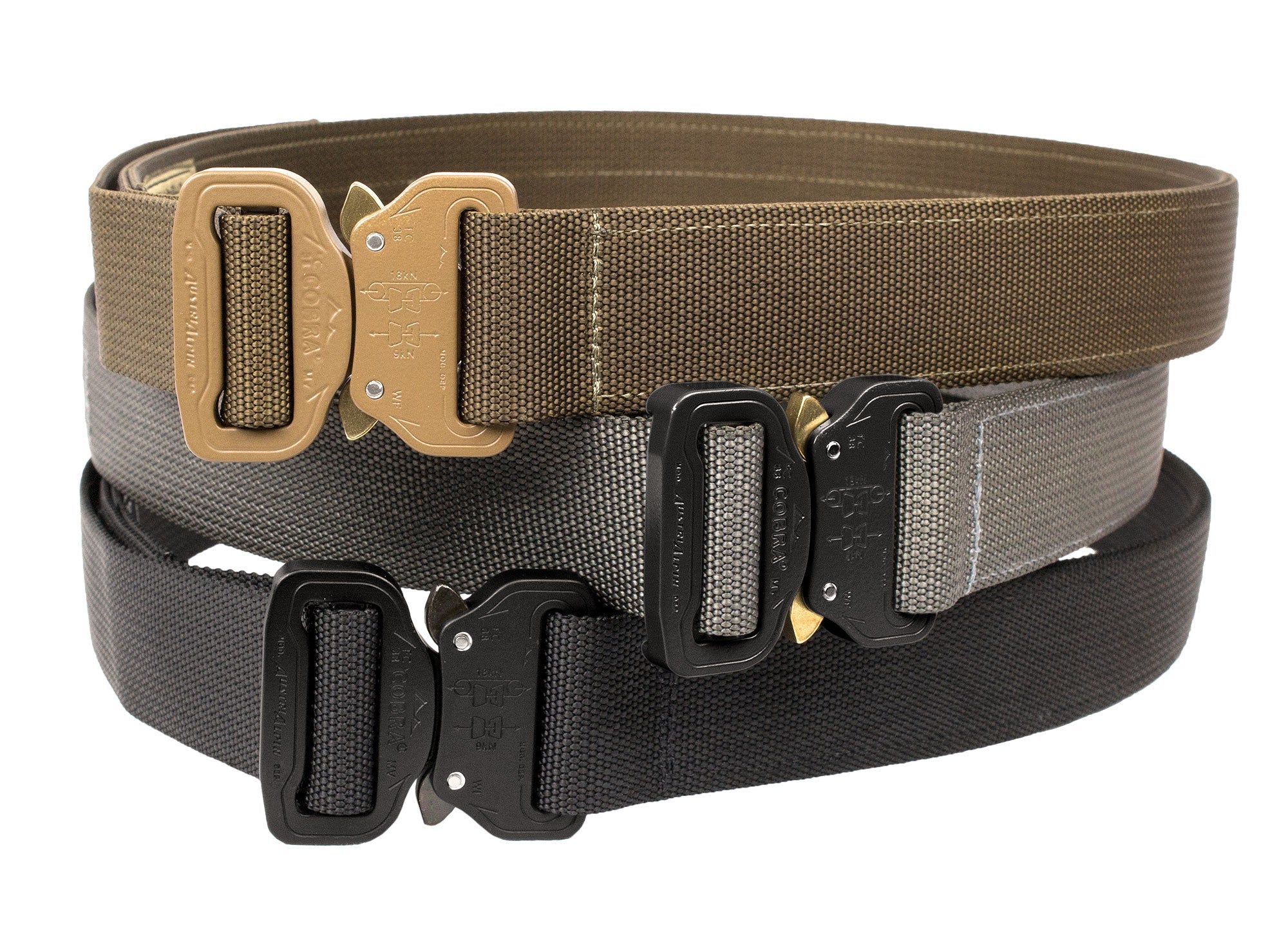 Elite Survival Systems Cobra Belt with durable nylon strap and Cobra buckle, designed for tactical and outdoor use.