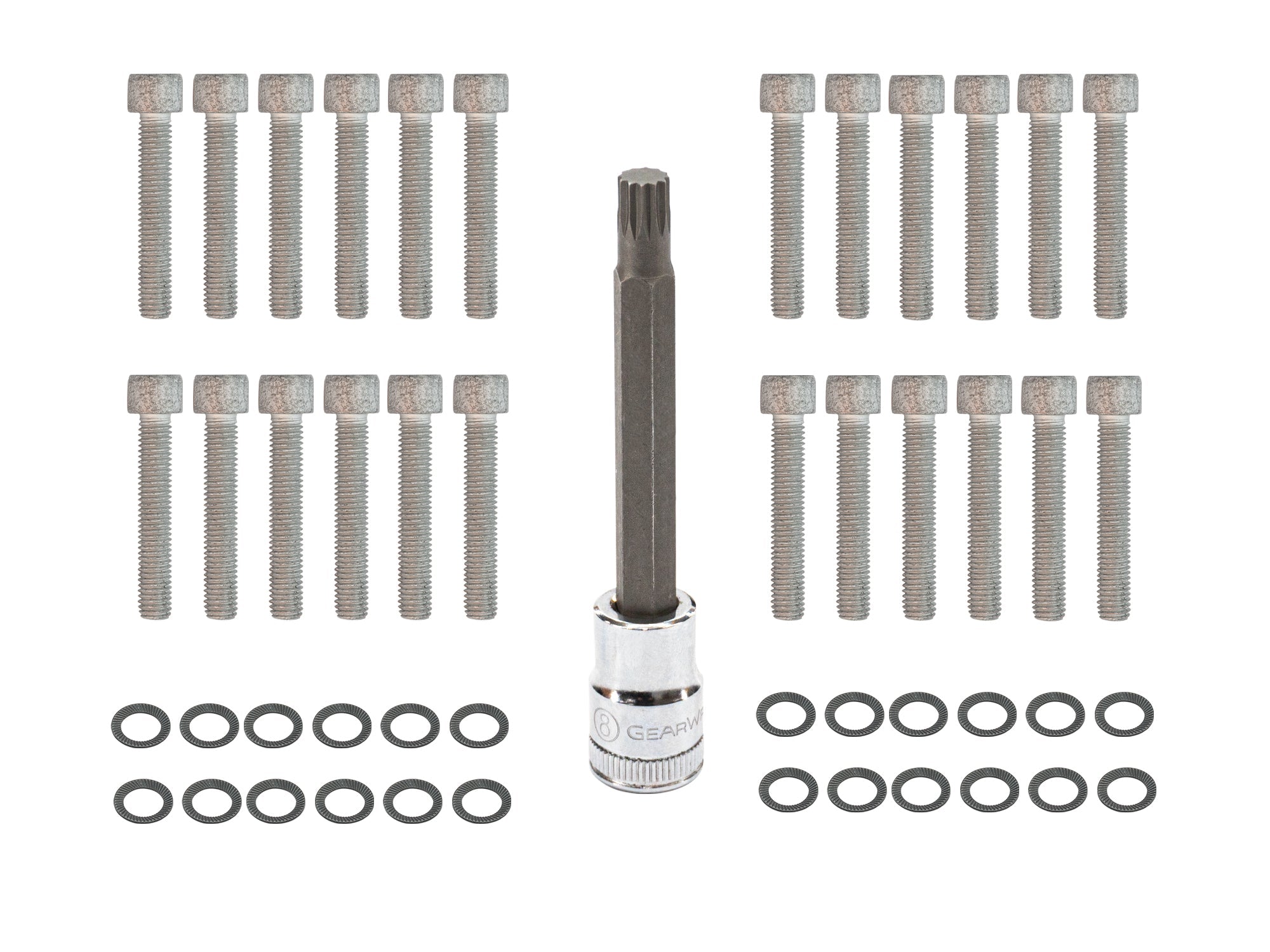 GoWesty axle hardware bundle for Bus and Vanagon, includes CV joint components and mounting hardware in a complete kit.