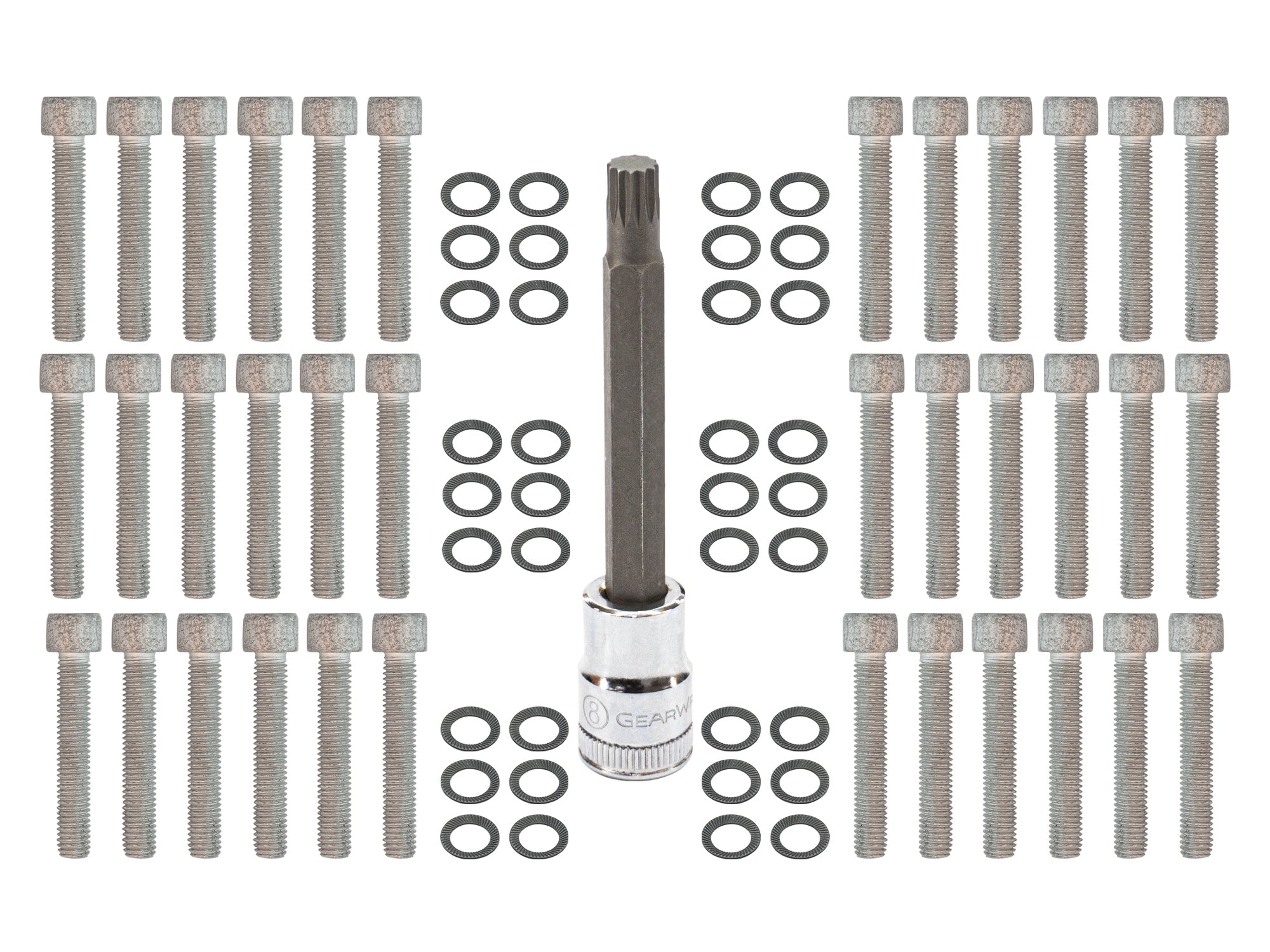 GoWesty Axle Hardware Bundle for Bus and Vanagon, includes CV joint hardware and related components, suitable for syncro models.