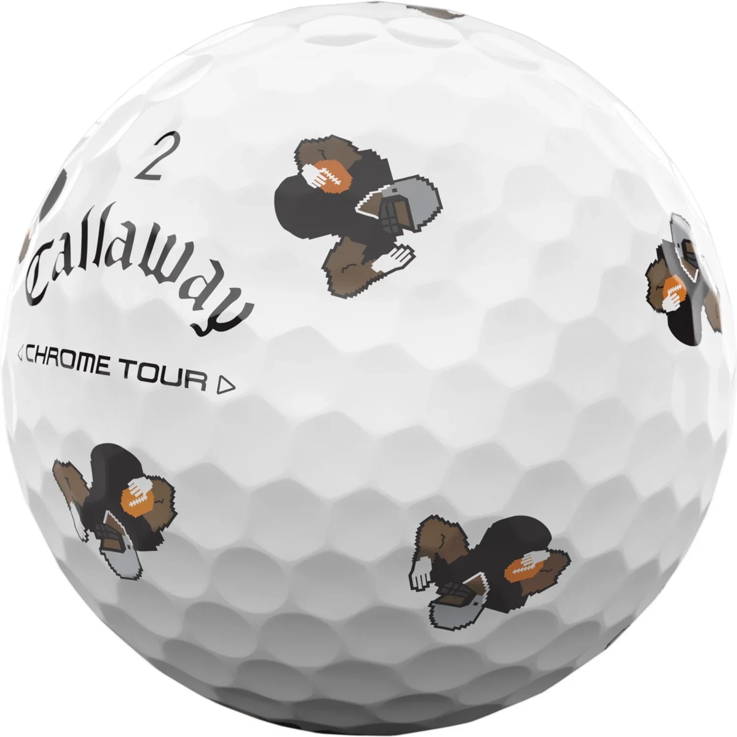 Callaway 2024 Chrome Tour Retro Football Truvis Golf Balls - OVERLANDERS Outfitter