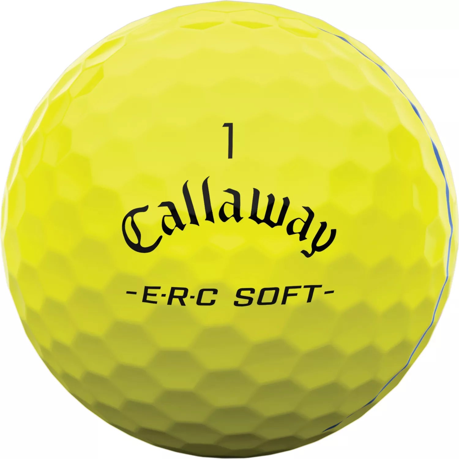 Callaway ERC Soft golf balls with Triple Track technology, shown in a close-up image on a white background.