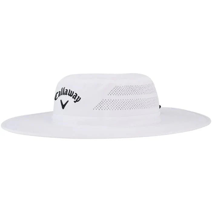 Callaway Golf Sun Hat 2025 by ParWestGolf featuring wide brim and breathable fabric for sun protection during golf.