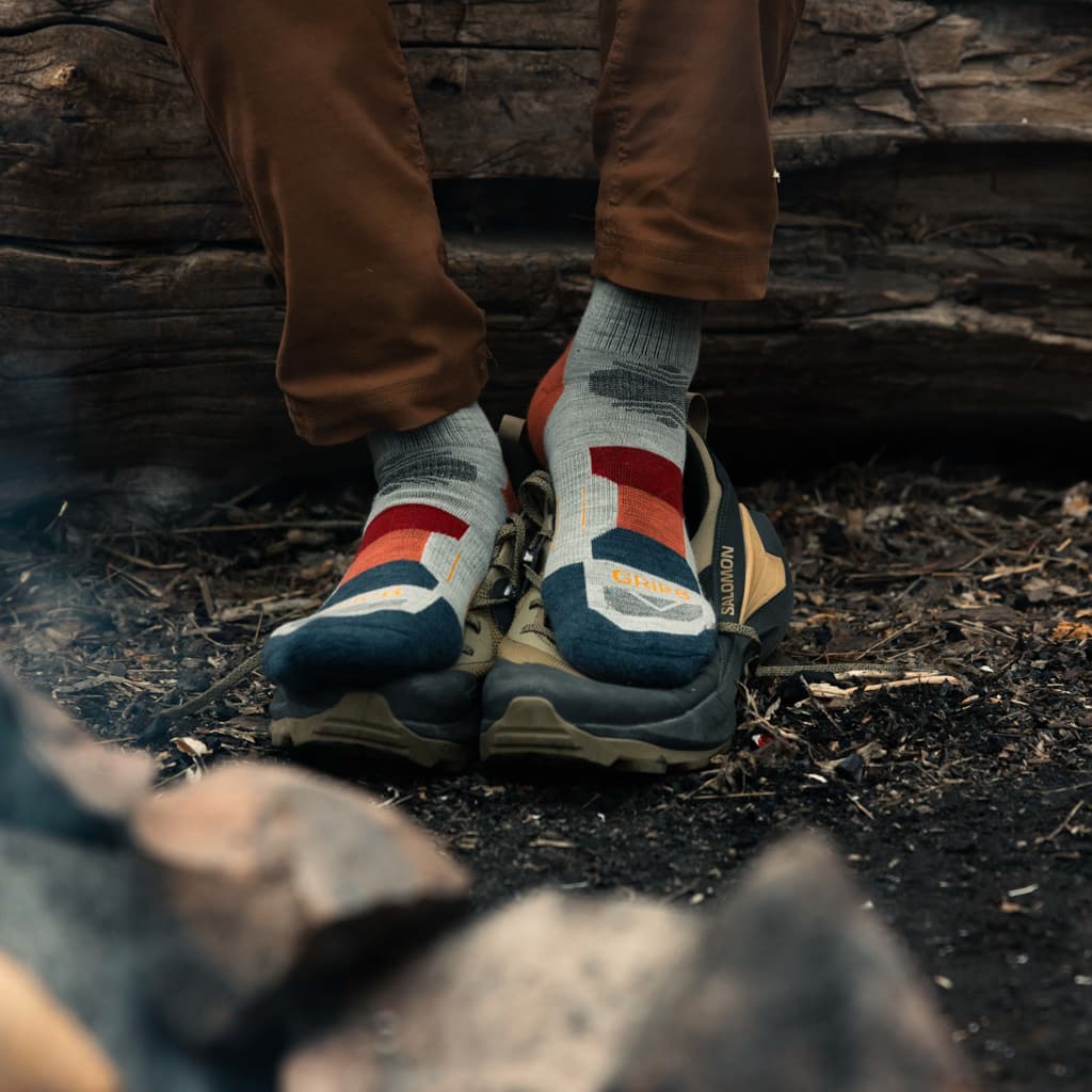 Campfire - Hike Crew Lightweight Merino Wool Sock - OVERLANDERS Outfitter