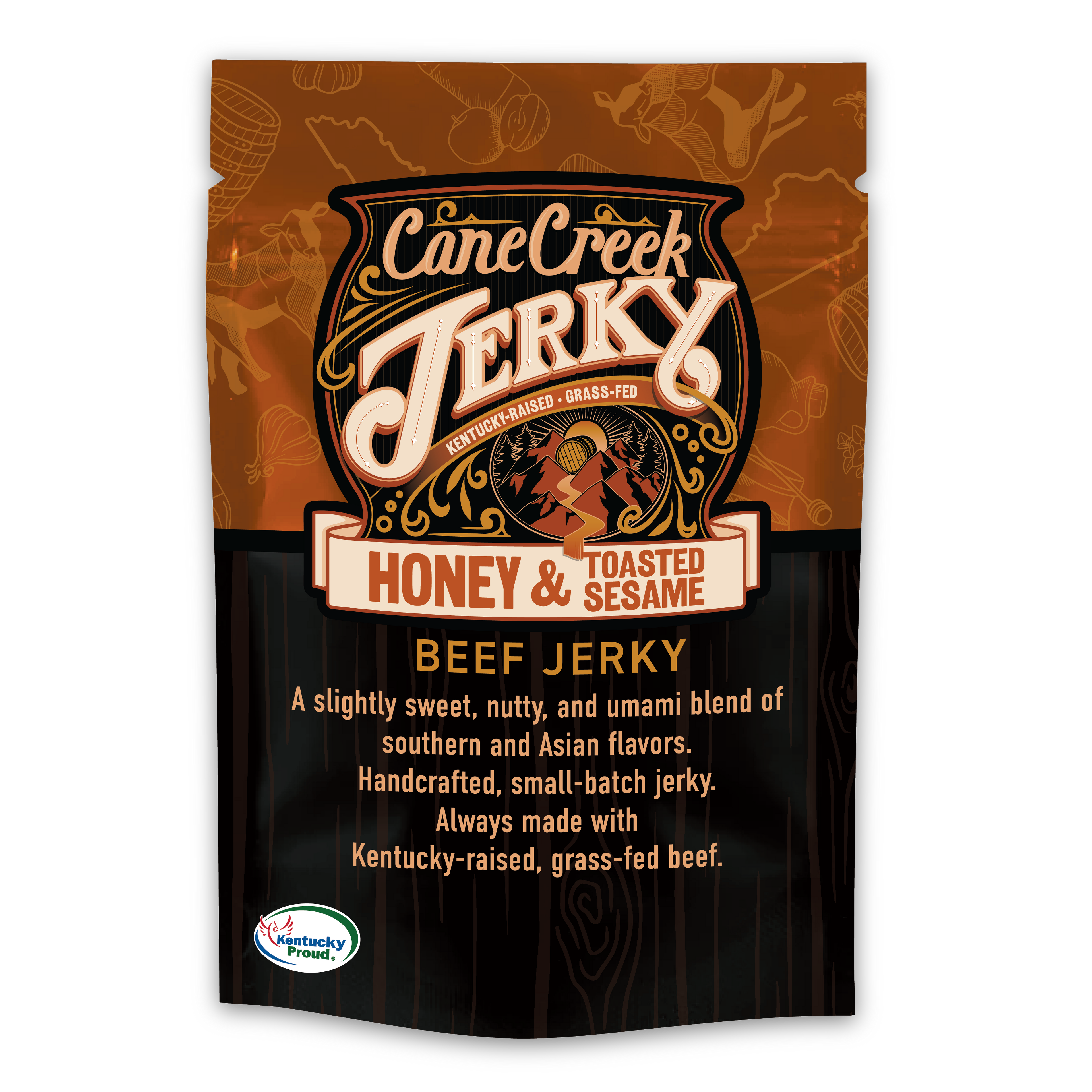 Honey Sesame Beef Jerky - OVERLANDERS Outfitter