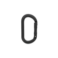 Rollercam carabiner in metal with spring-loaded gate, ideal for climbing, camping, or outdoor gear attachment.