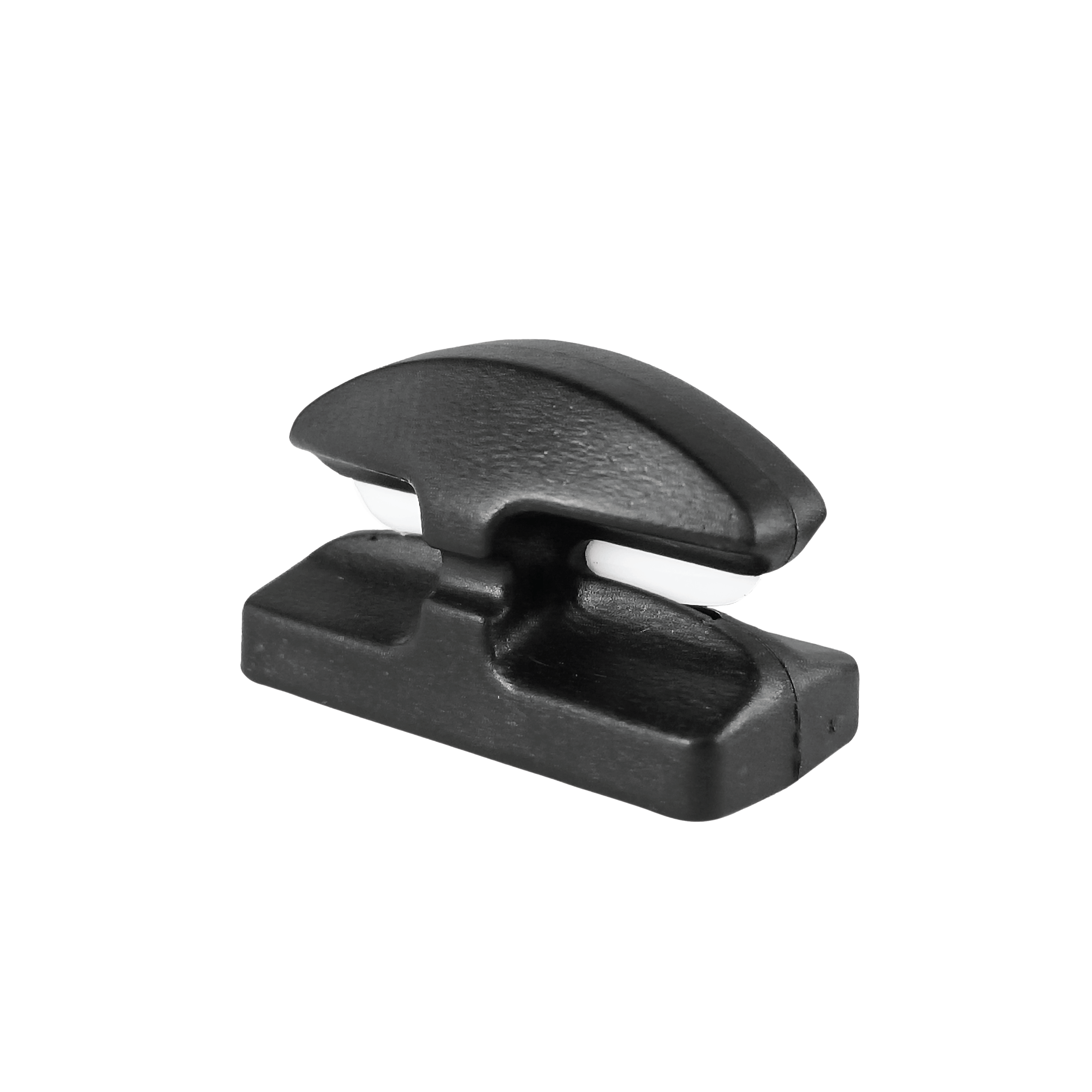 Line Cutterz ceramic flat mount blade in black, designed for peel and stick installation, ideal for precise cutting tasks.