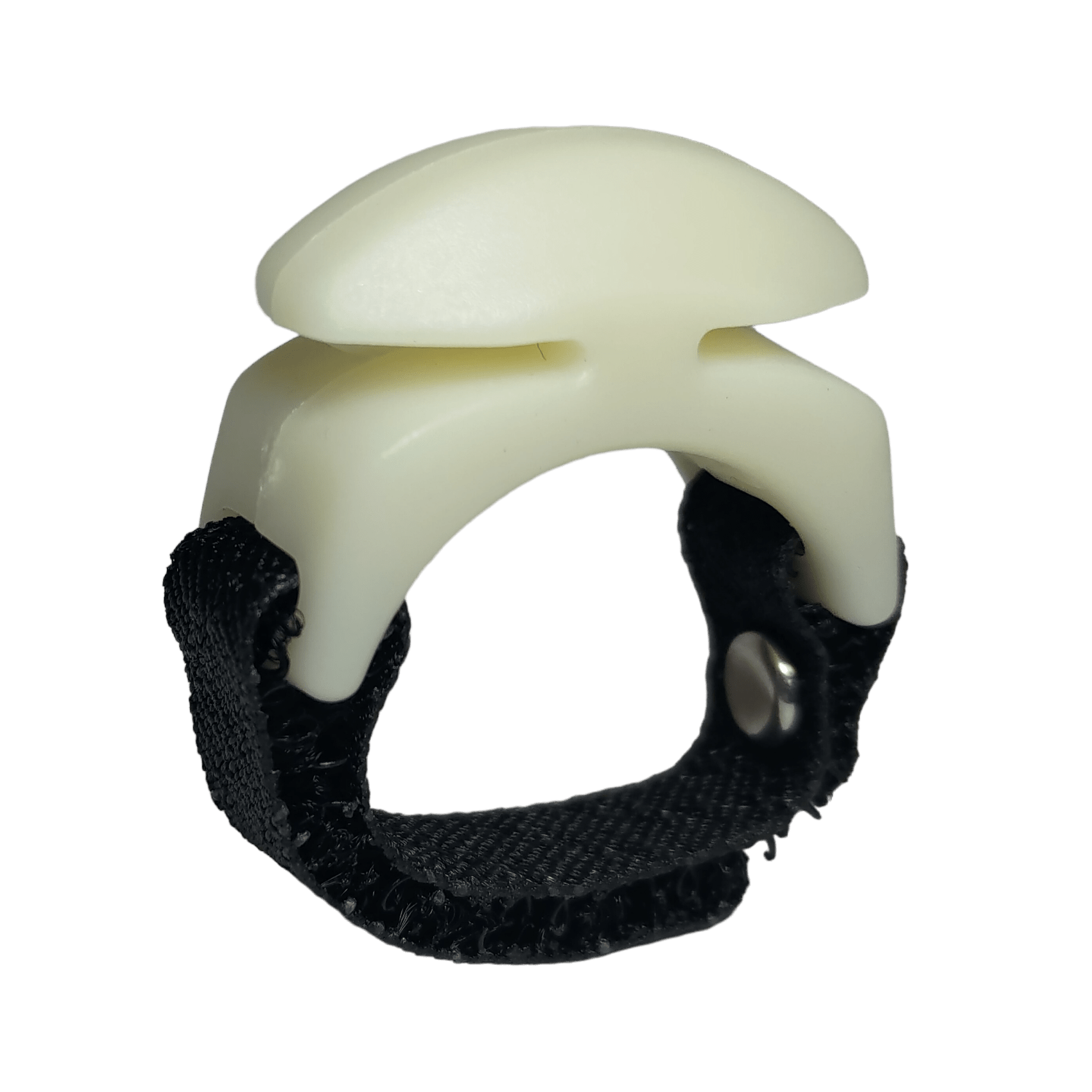 Line Cutterz ceramic glow-in-the-dark cutter ring with a sleek design and glowing ceramic blade for precise cutting.