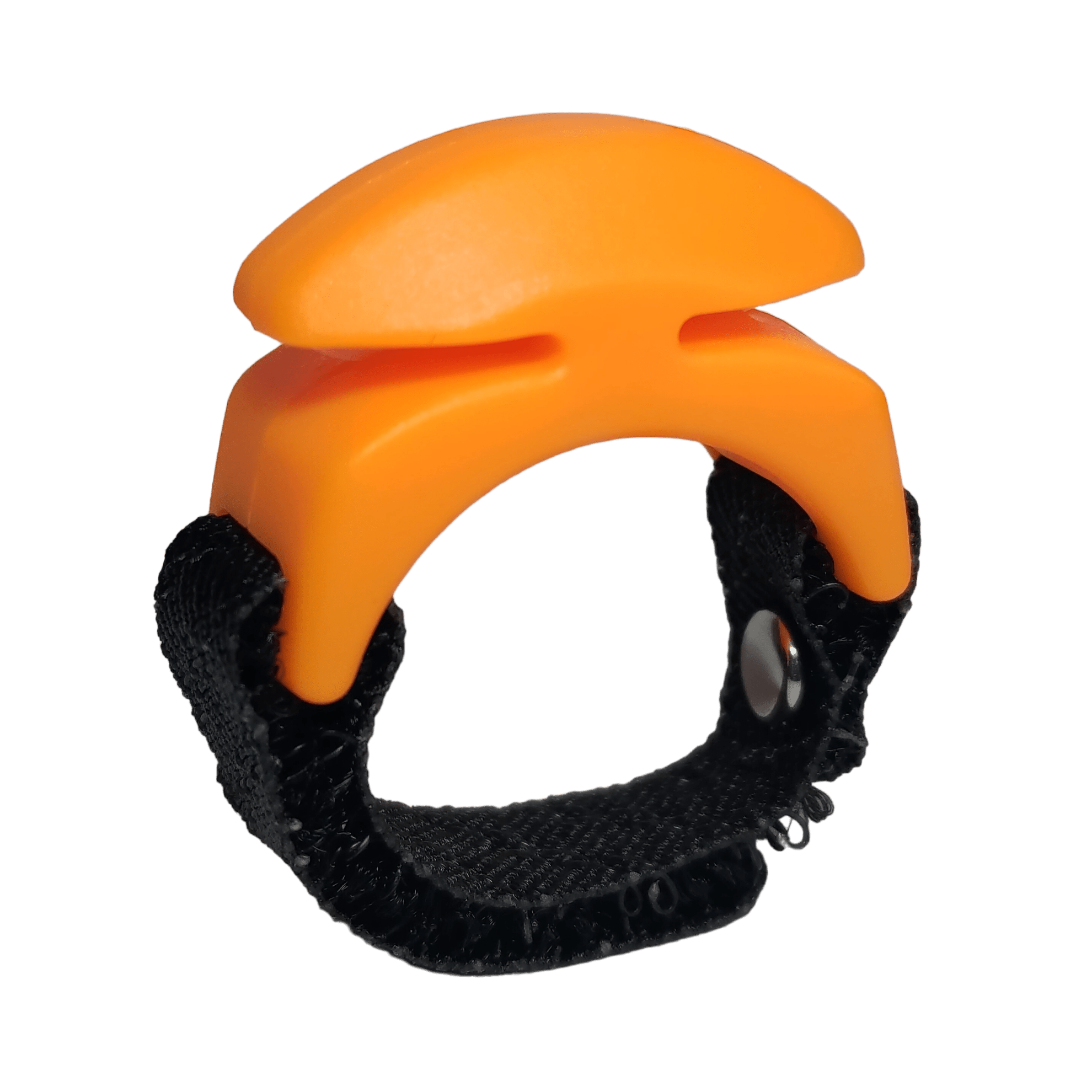 Line Cutterz ceramic blade ring in blaze orange, a durable cutter ring with a bright orange ceramic blade for versatile cutting tasks.