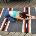 Charcoal Retro Diamond Mexican Blanket - OVERLANDERS Outfitter