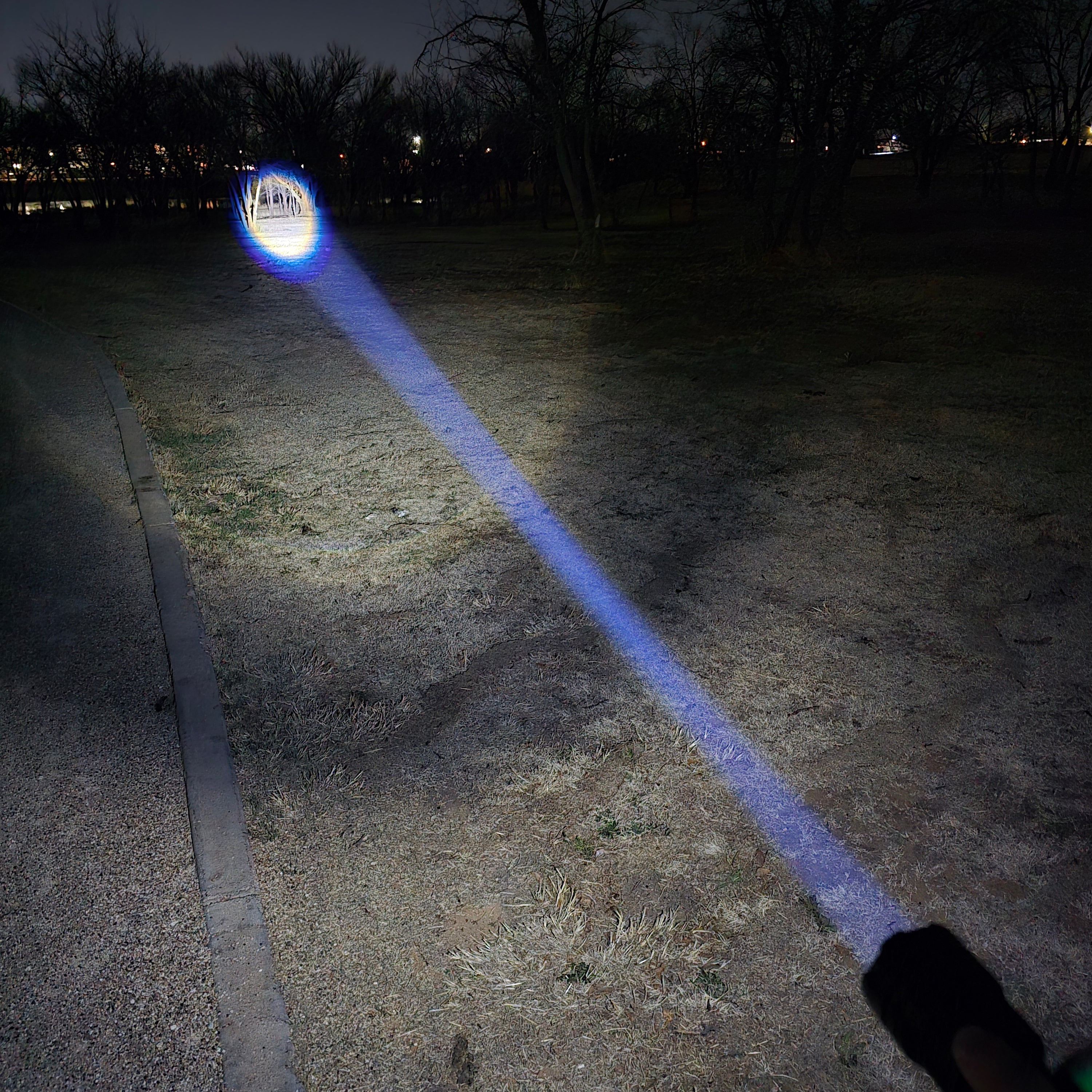 MUCTUP ChargeBeam LED flashlight with zoomable lens, USB charging, aluminum alloy body, IP65 waterproof, 5000+ lumens.