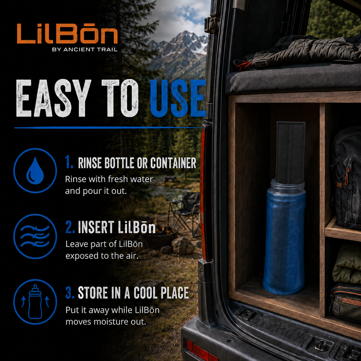 LilBōn - Soft Flask Dryer - OVERLANDERS Outfitter