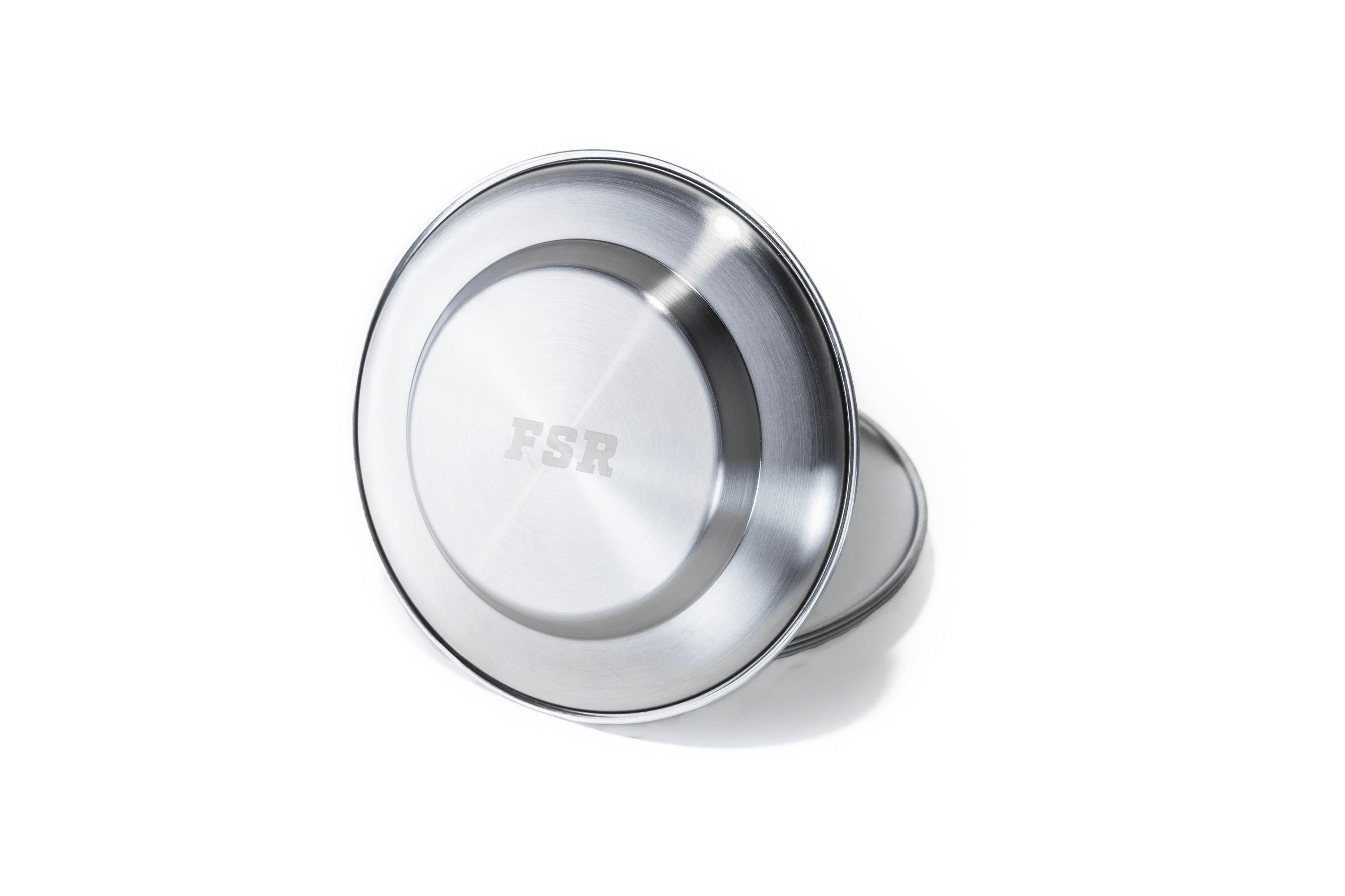 Freespirit Recreation Camp Plate Set of 4, durable kitchenware in outdoor-inspired design, perfect for camping meals.
