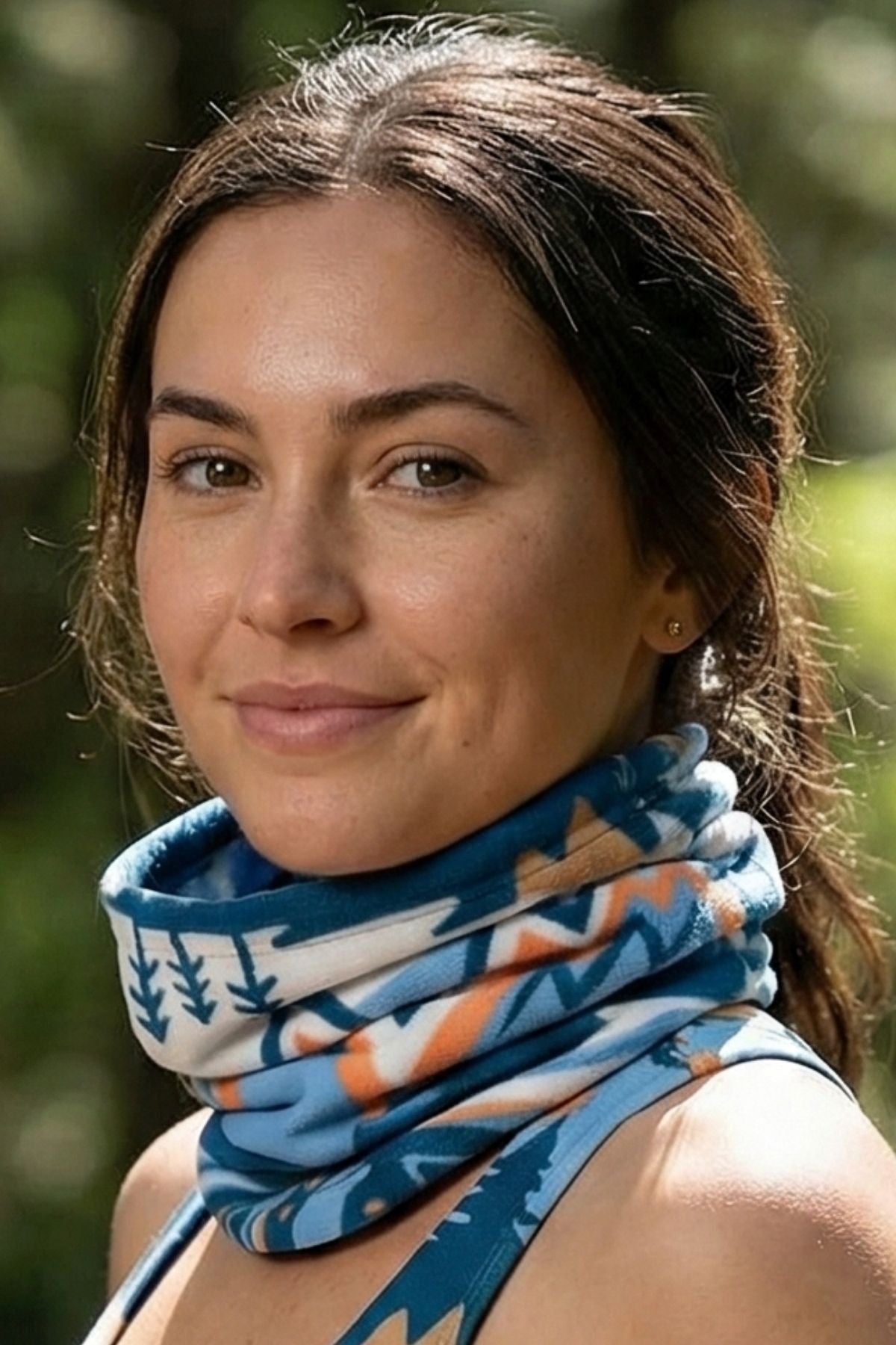 FisheWear Chummy Reversible Neck Tube showing a soft, stretchy fabric in a versatile design suitable for outdoor wear.