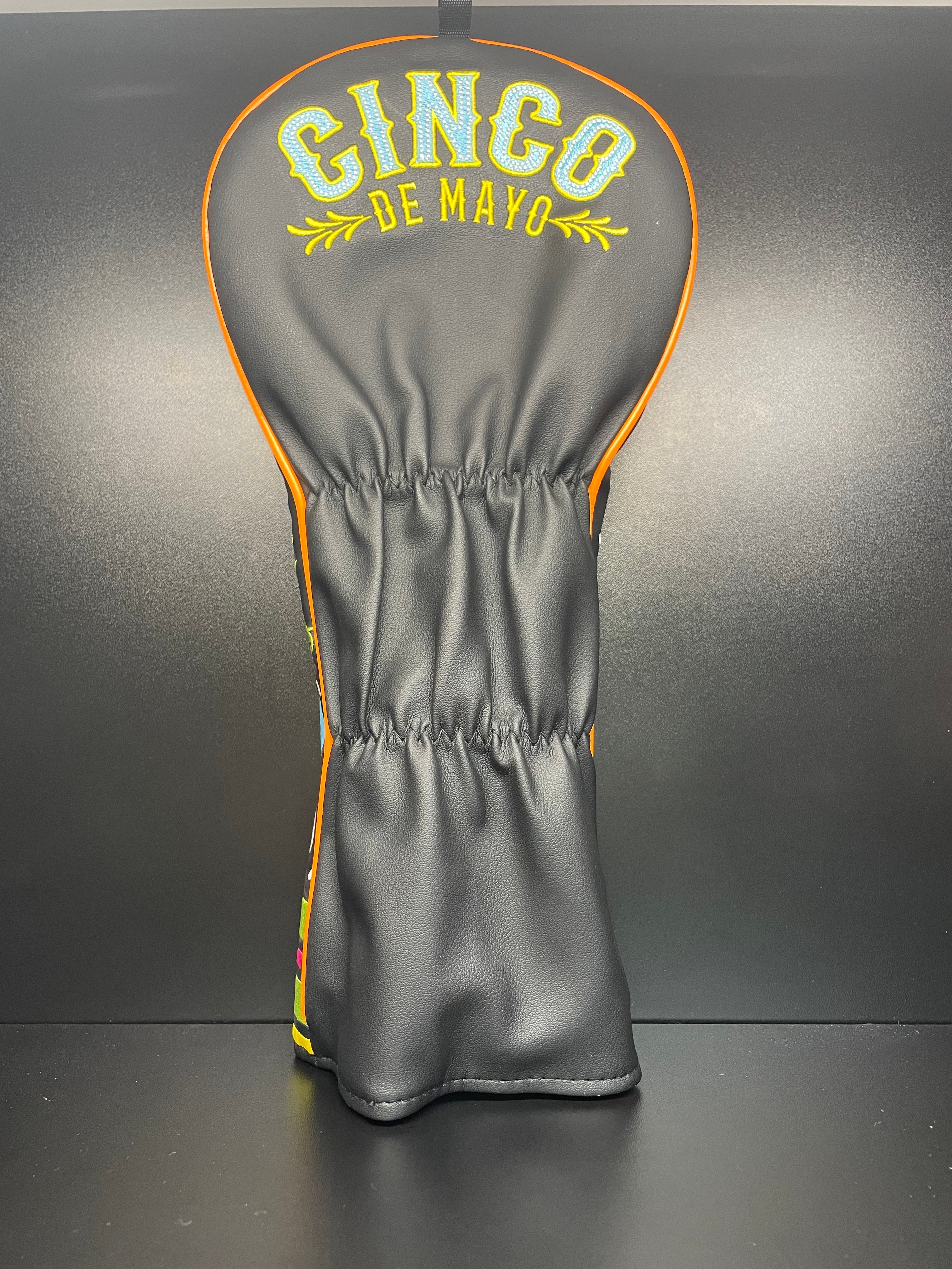 ParWestGolf Cinco De Mayo 2.0 golf club headcover featuring colorful Mexican-inspired design.