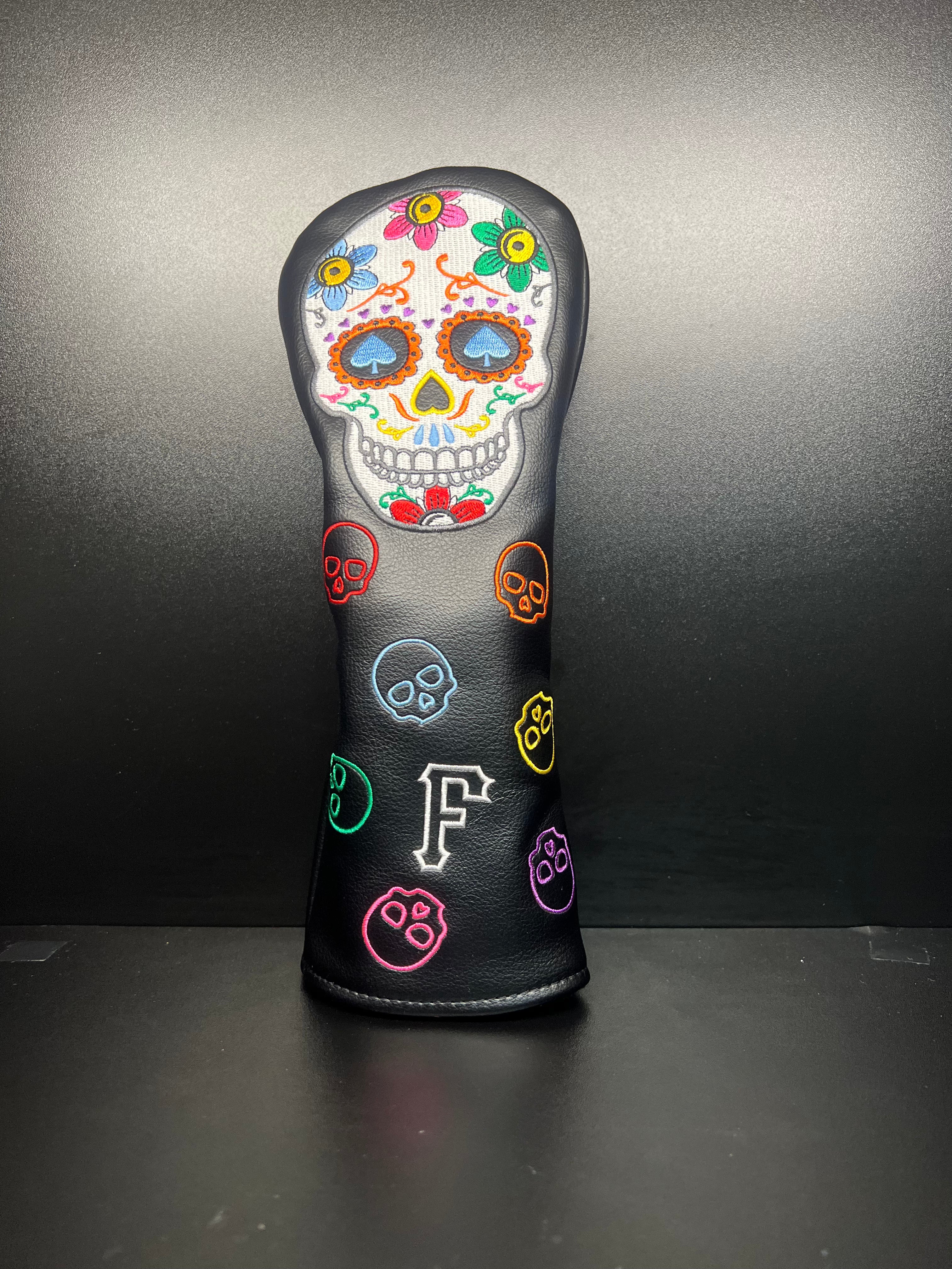 Cinco de Mayo themed golf club headcover by ParWestGolf featuring colorful Mexican-inspired design.