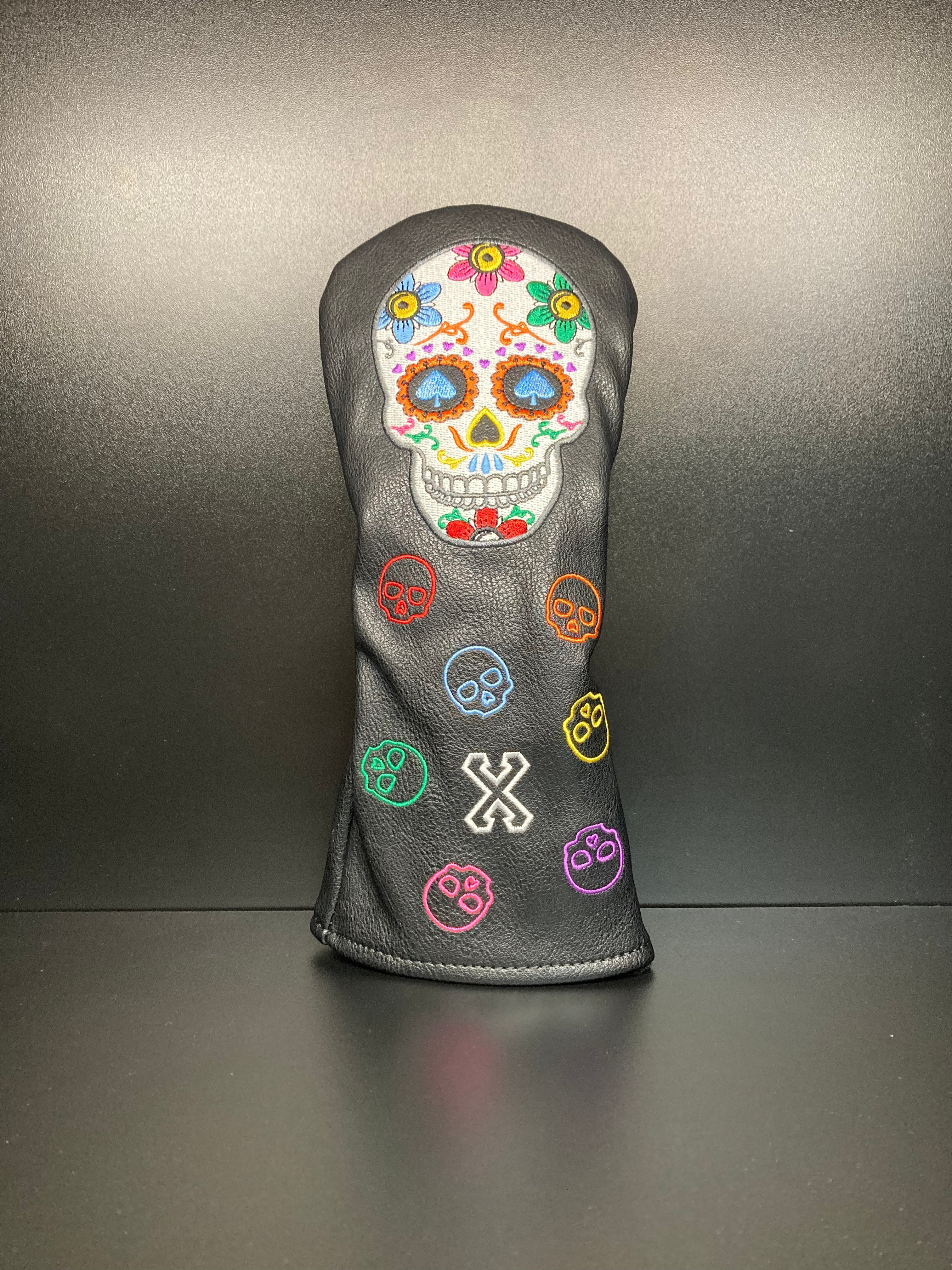 ParWestGolf Cinco De Mayo golf club headcover featuring festive Mexican design on a soft fabric cover.