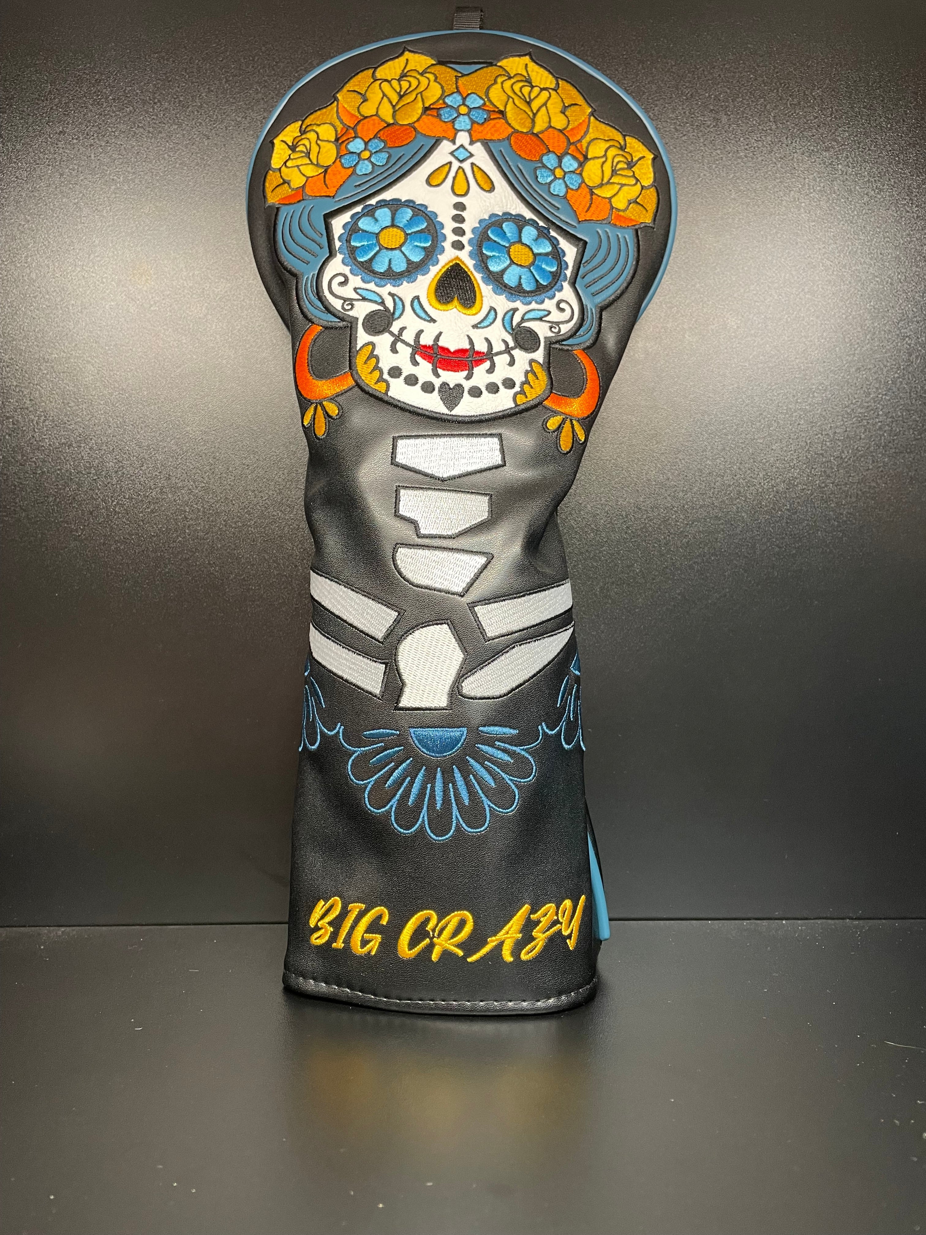 ParWestGolf Cinco De Mayo golf club headcover with colorful Mexican-inspired design on soft fabric.