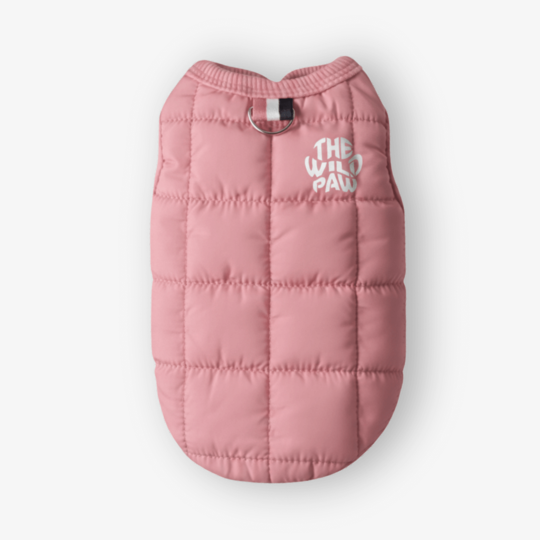 The Wild Paw Cloudshell Vest, a lightweight jacket in shady rose, featuring a sleek design and durable fabric.
