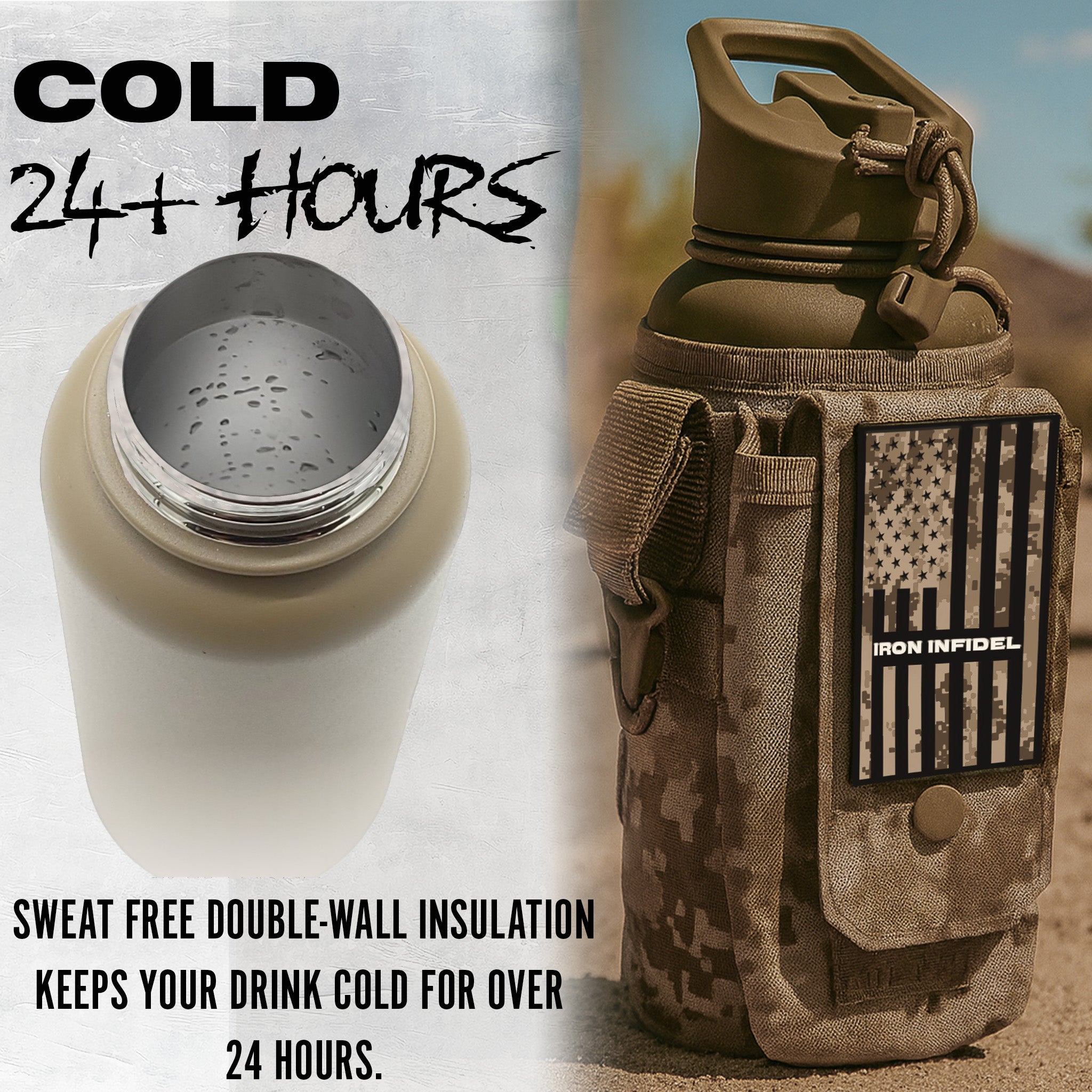 32oz Compact Battle Bottles - We The Collective