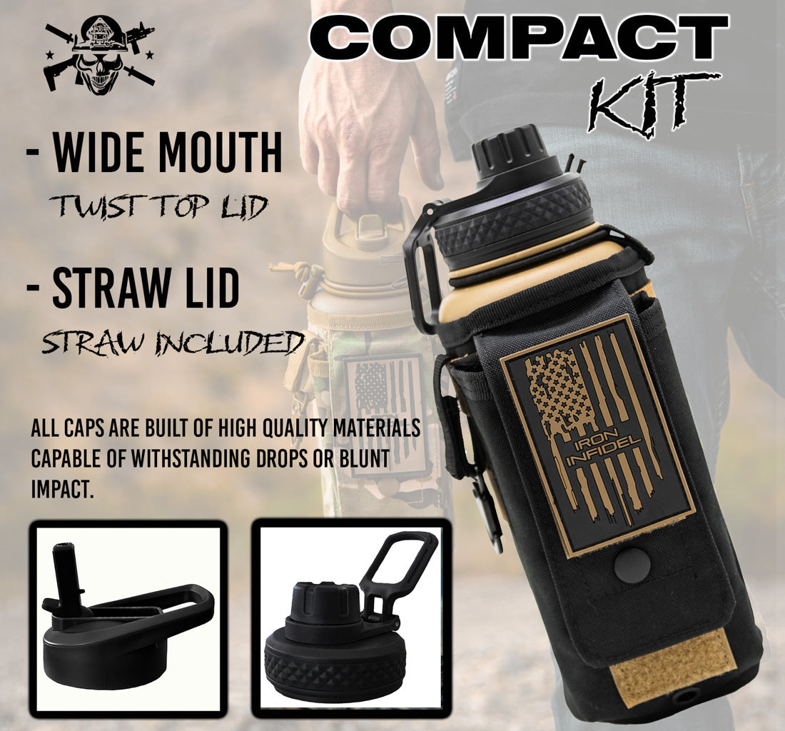 32oz Compact Battle Bottles - We The Collective