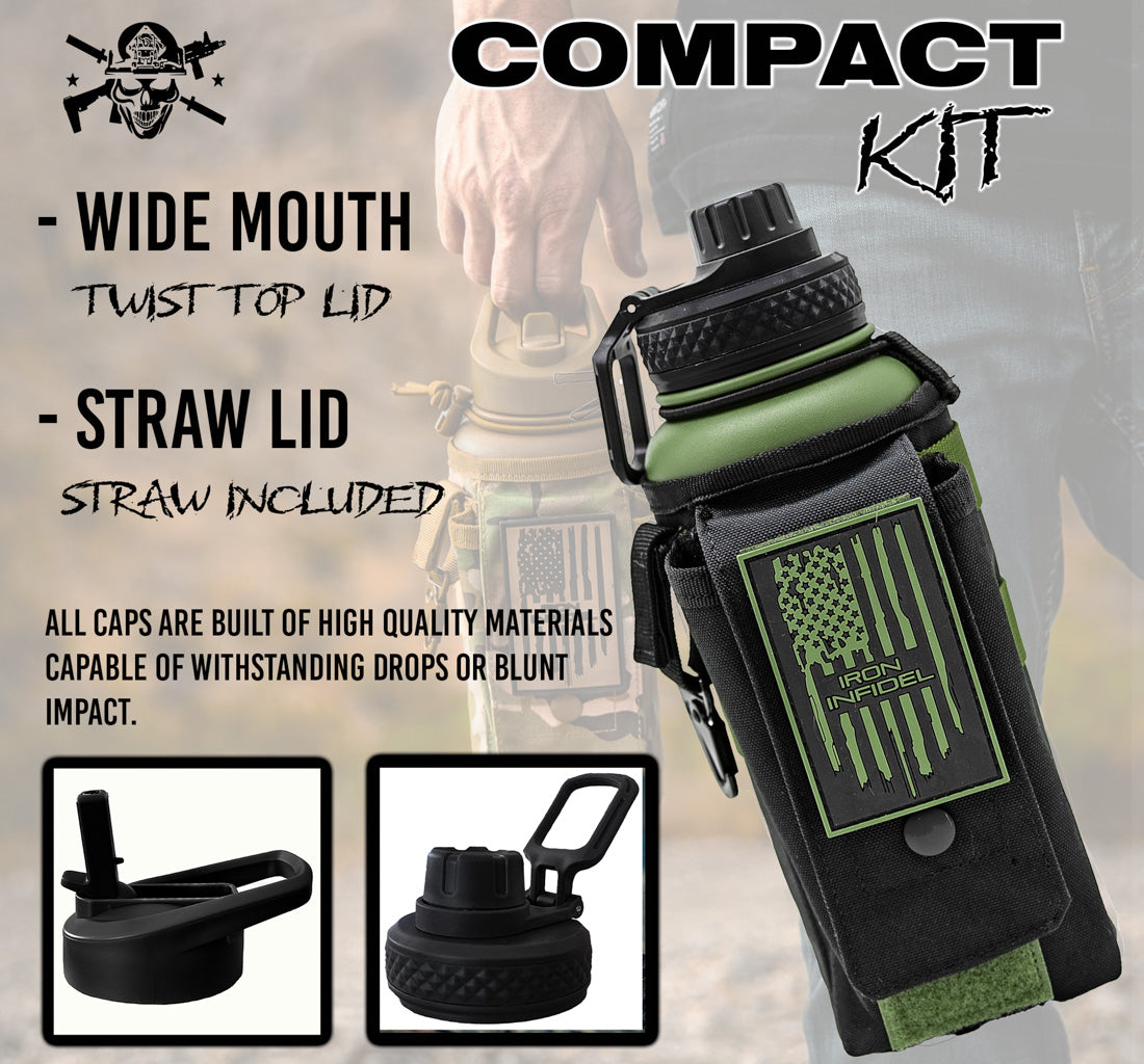 32oz Compact Battle Bottles - We The Collective