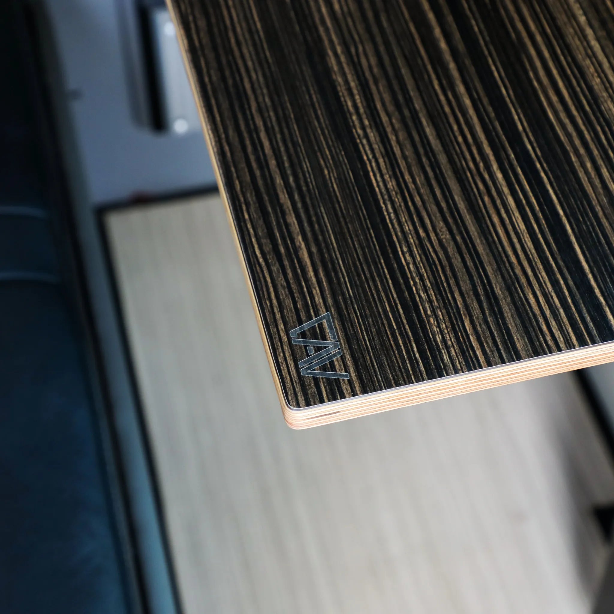 Canyon Adventure Vans small universal table top with black finish, designed for versatile use as a console or surface accessory.