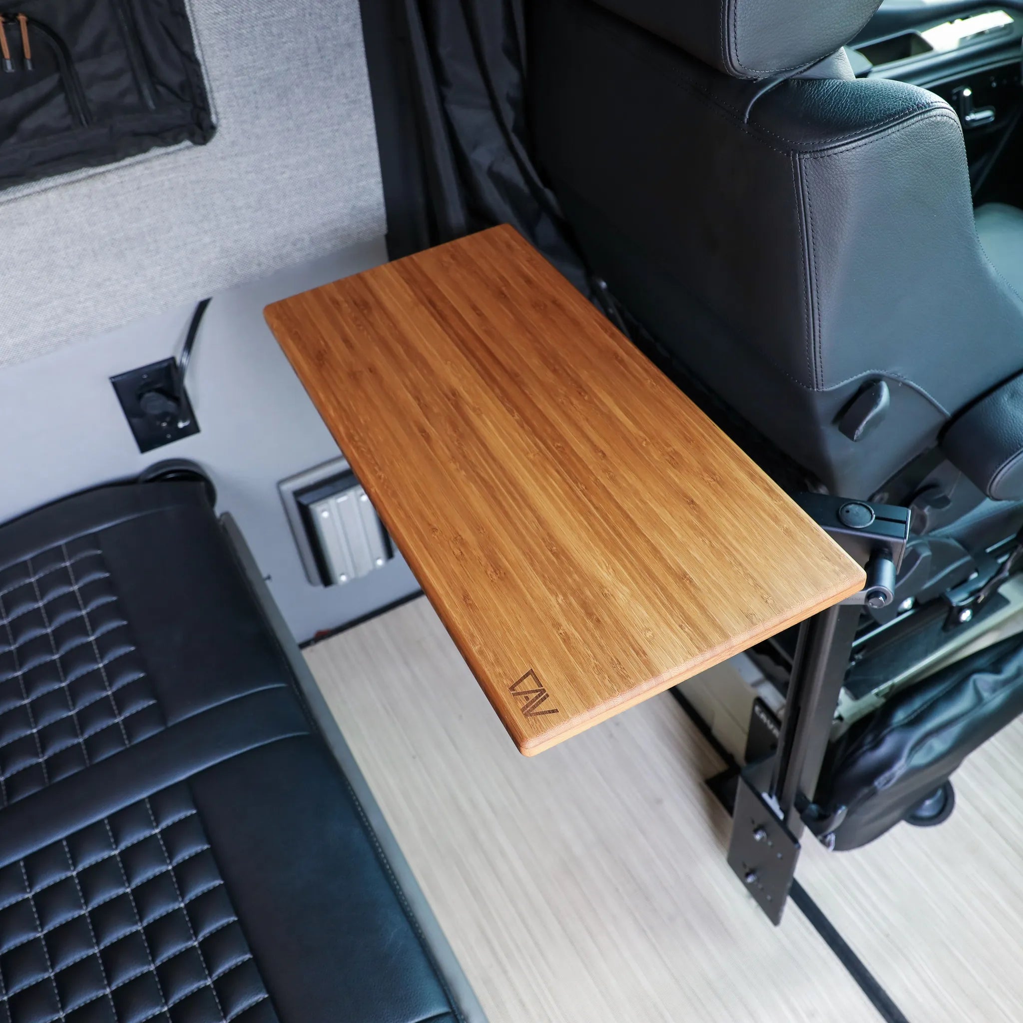 Canyon Adventure Vans small universal table top from CAV branded products, designed for versatile use on console surfaces.