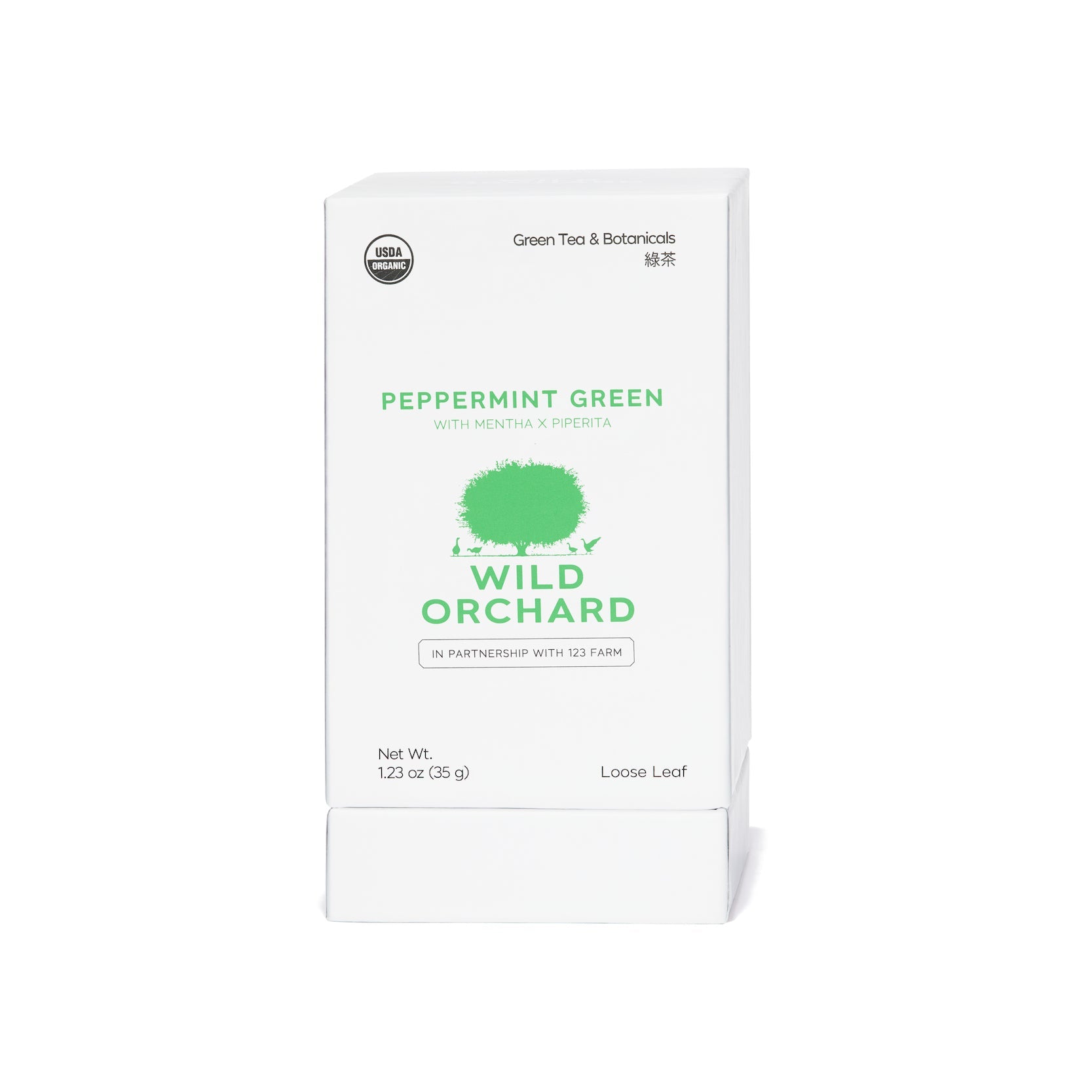 Peppermint Green - Organic Loose Leaf Green Tea - We The Collective