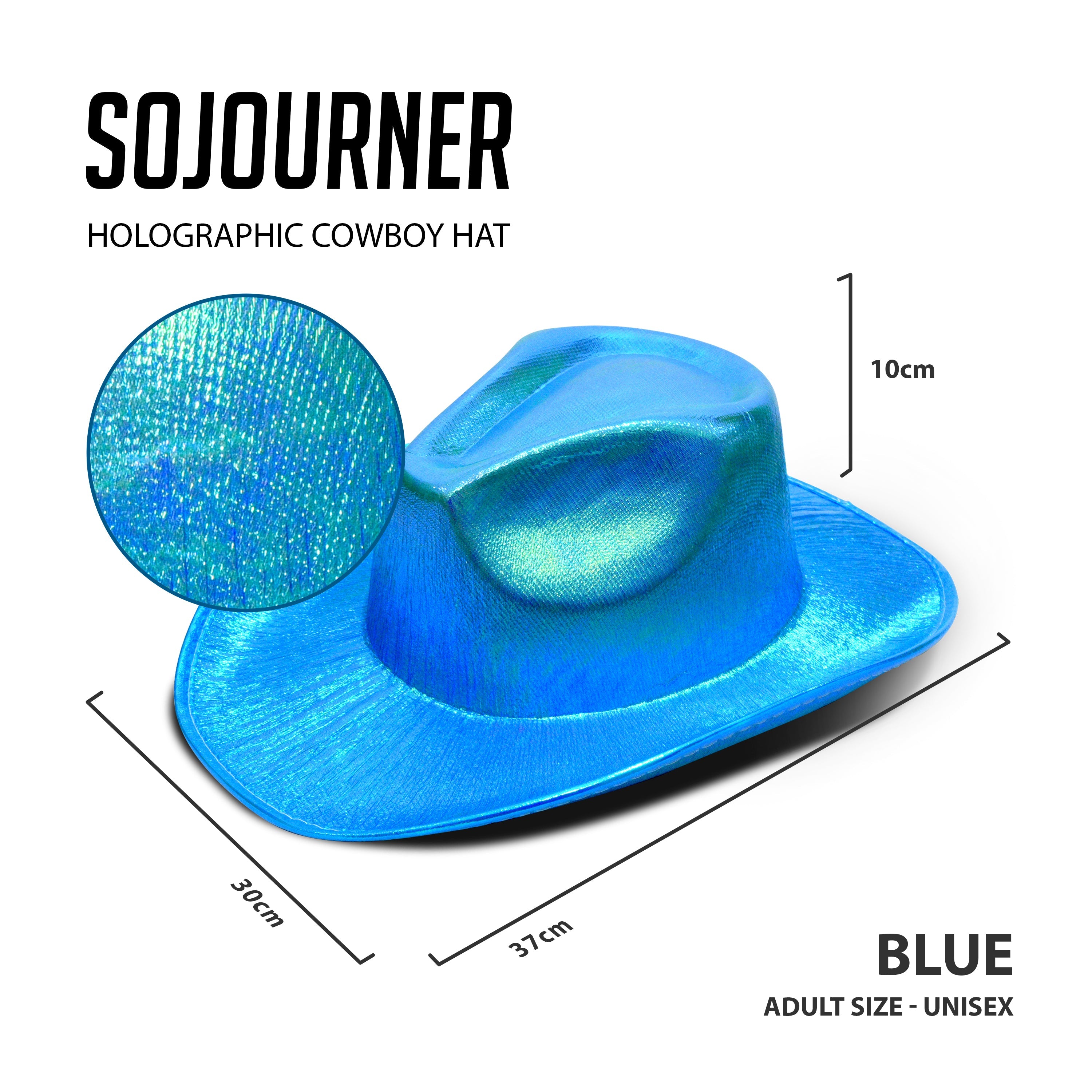 Rave Space Cowboy Hat - OVERLANDERS Outfitter