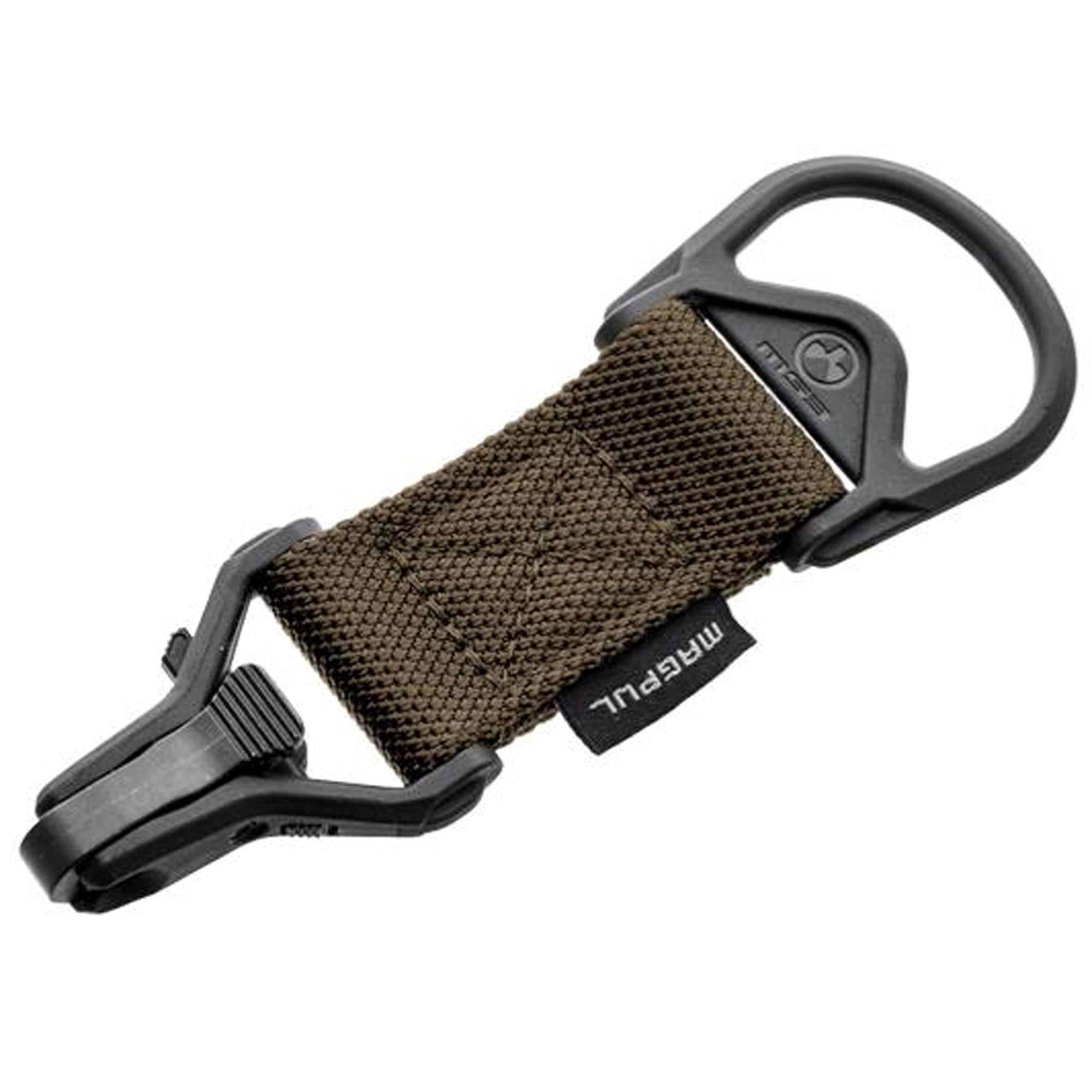 Coyote brown HCC Tactical MS1 MS3 adapter for slings, showcasing durable design and versatility for tactical use.