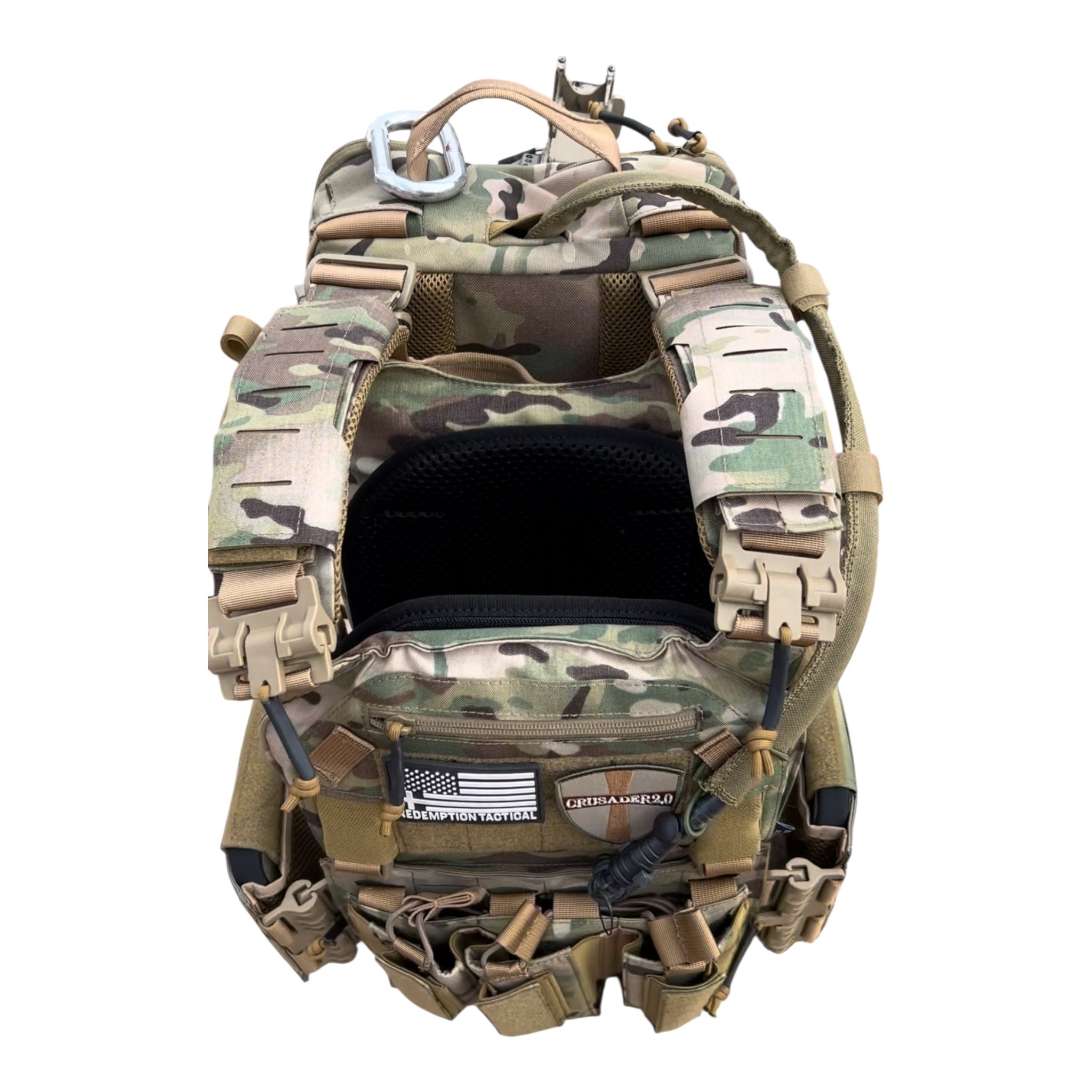 FULL KIT COMBO Crusader 2.0 V4 Armor COMBO PACKAGE LIGHTWEIGHT LEVEL IV (2) 10x12 Front/Back Plates, Mission Plate Carrier Bag - We The Collective