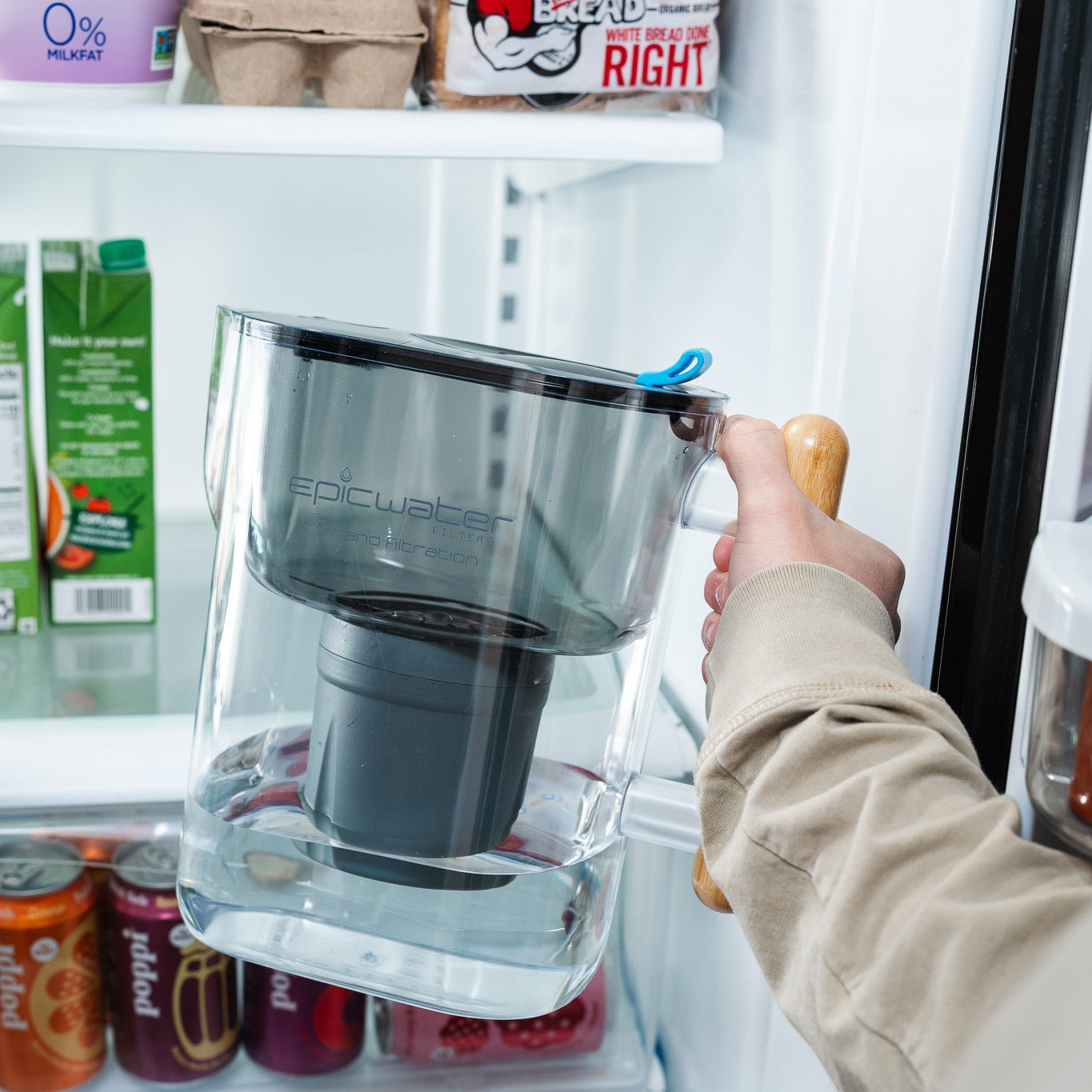 Nano XP Pitcher | Reduces Bacteria & PFAS - OVERLANDERS Outfitter
