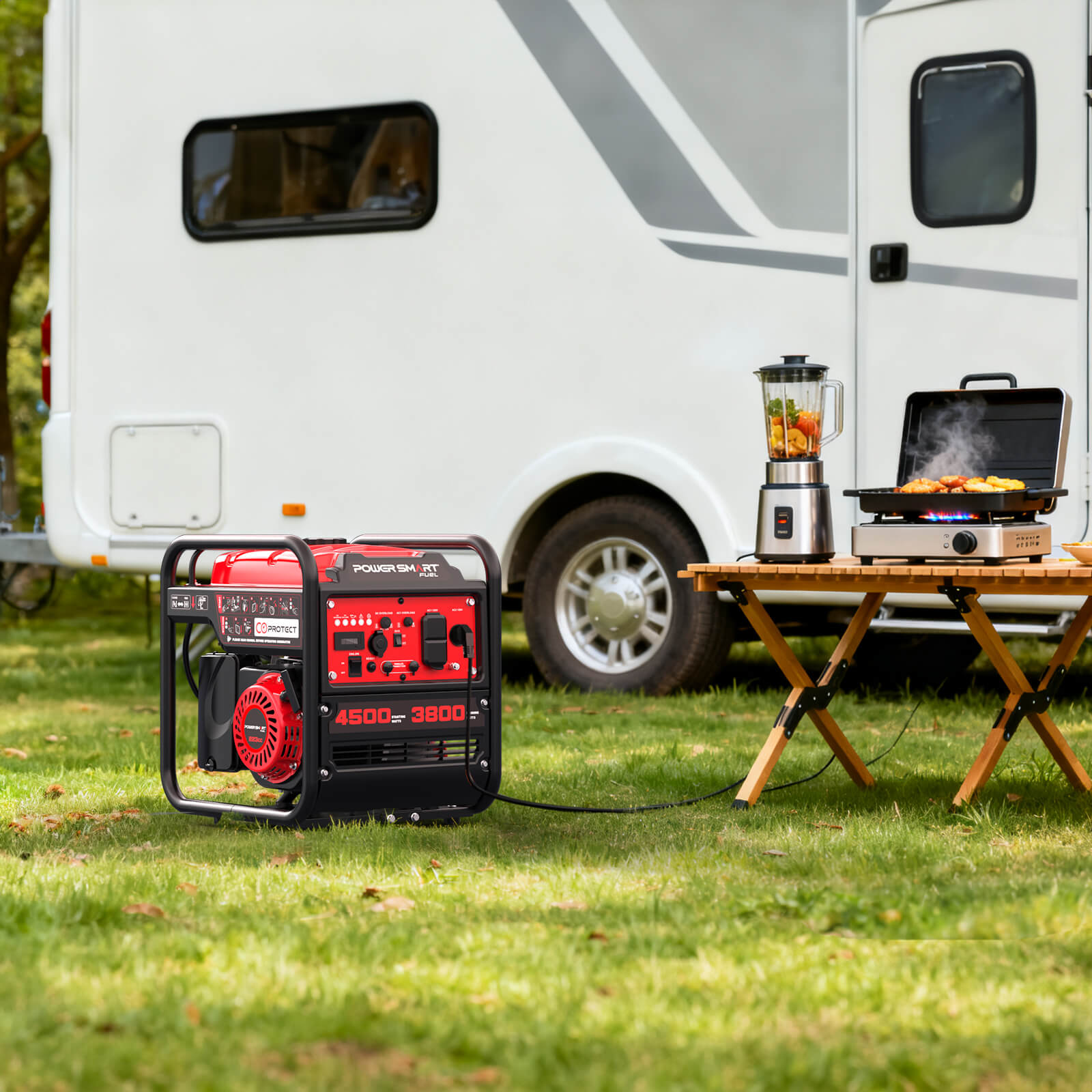 4500W Open Frame Inverter Generator w/ CO Alert DB5041C - We The Collective