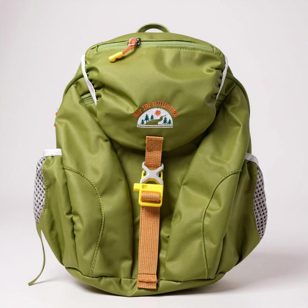 Colorful toddler hiking backpack by Keep the Littles Wild, featuring adjustable straps and multiple vibrant color options.