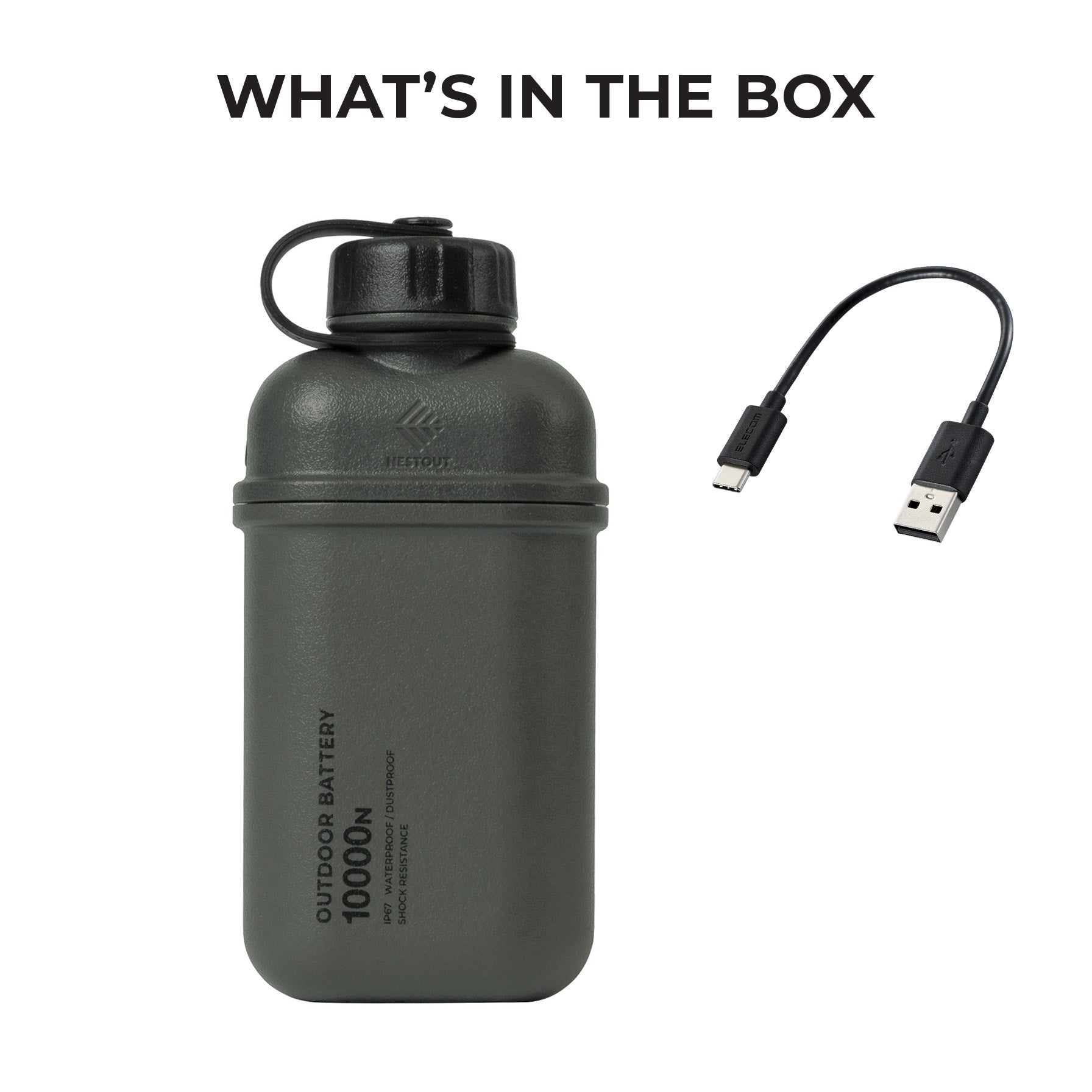 10000mAh Power Bank - OVERLANDERS Outfitter