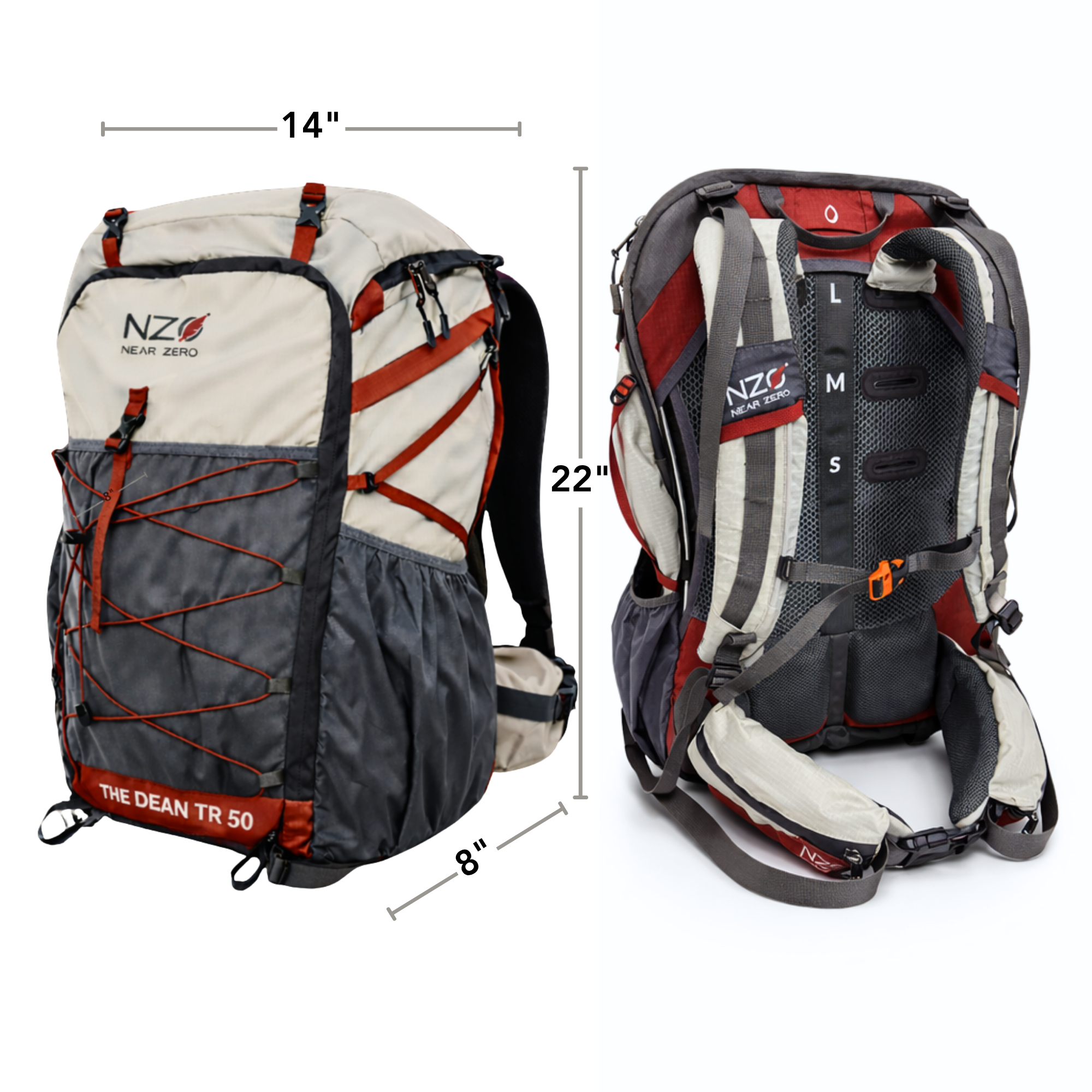 The Dean™ TR 50 Overnight Hiking Backpack - OVERLANDERS Outfitter
