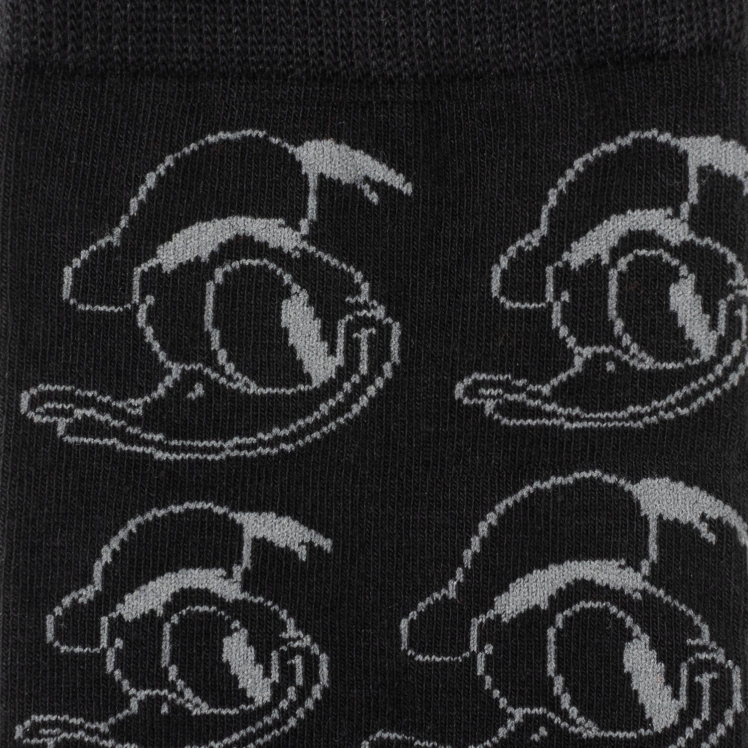 Disney Donald Duck Patterned Black Socks and Mickey Mouse Blue Lapel Pin Gift Set - OVERLANDERS Outfitter