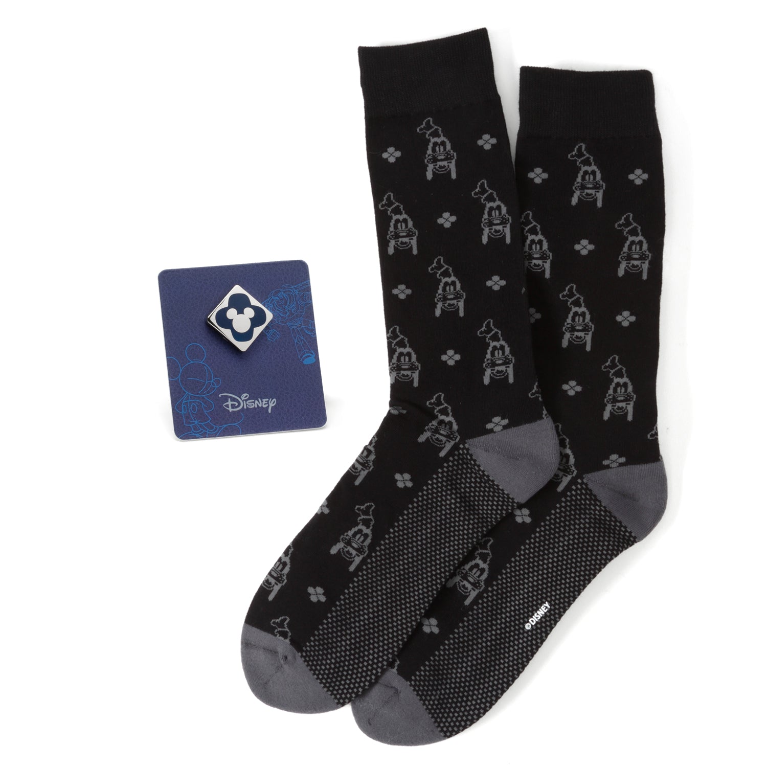 Disney Goofy Socks & Mickey Mouse Blue Lapel Pin Gift Set - OVERLANDERS Outfitter