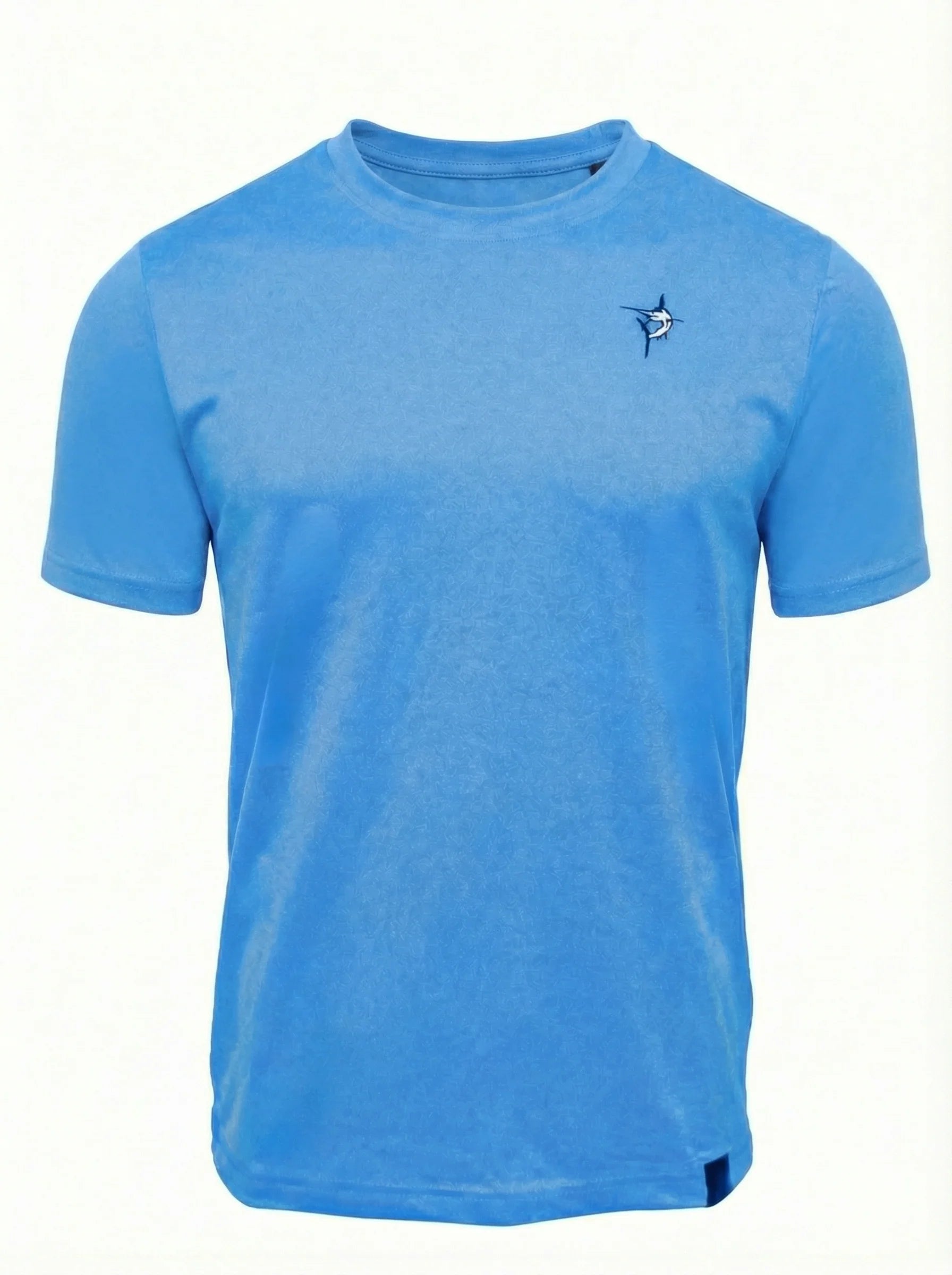 White Water Life Dockside Performance Tee with short sleeves, featuring a casual design and lightweight fabric.