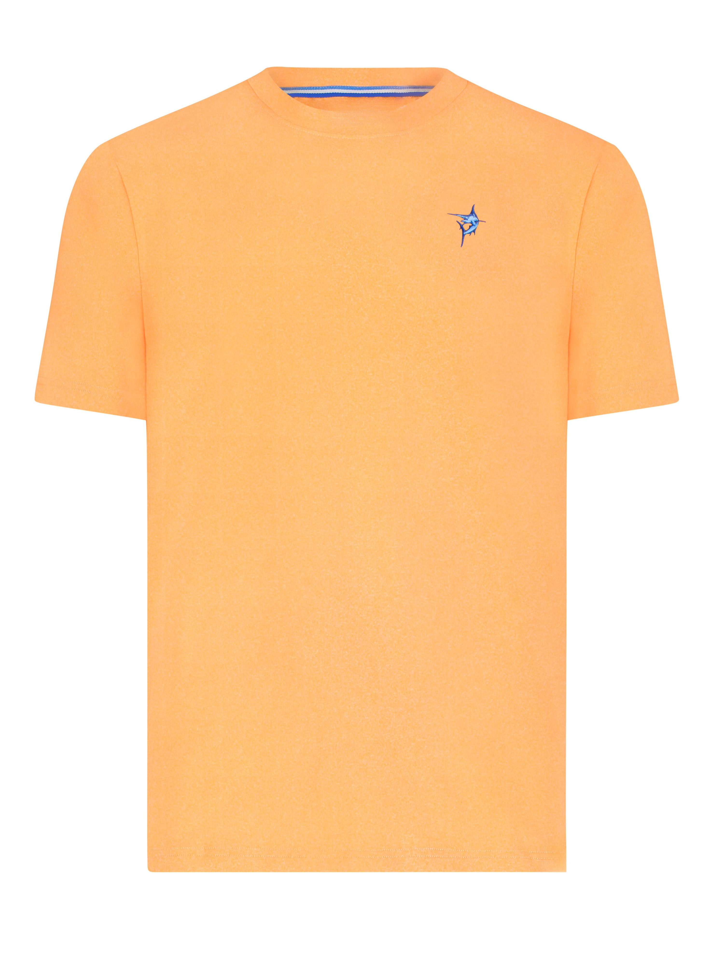 White Water Life Dockside Performance Tee with short sleeves, featuring a stylish nautical design on the front.