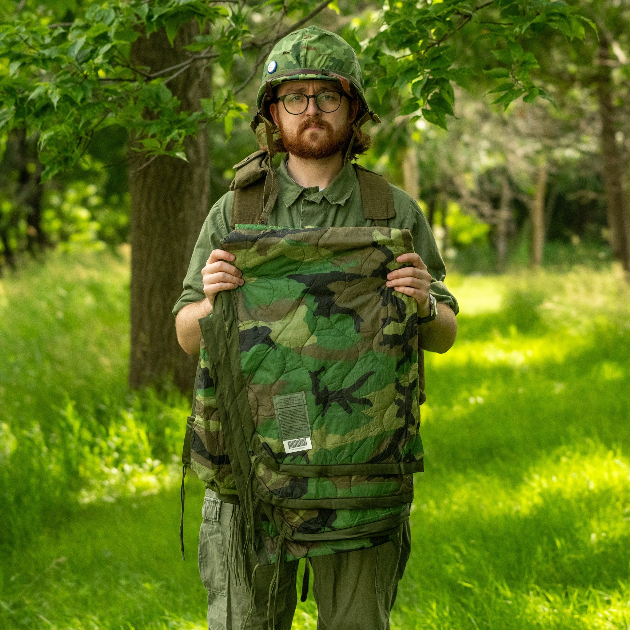 Unissued USGI M81 Woodland Poncho Liner/Woobie - We The Collective