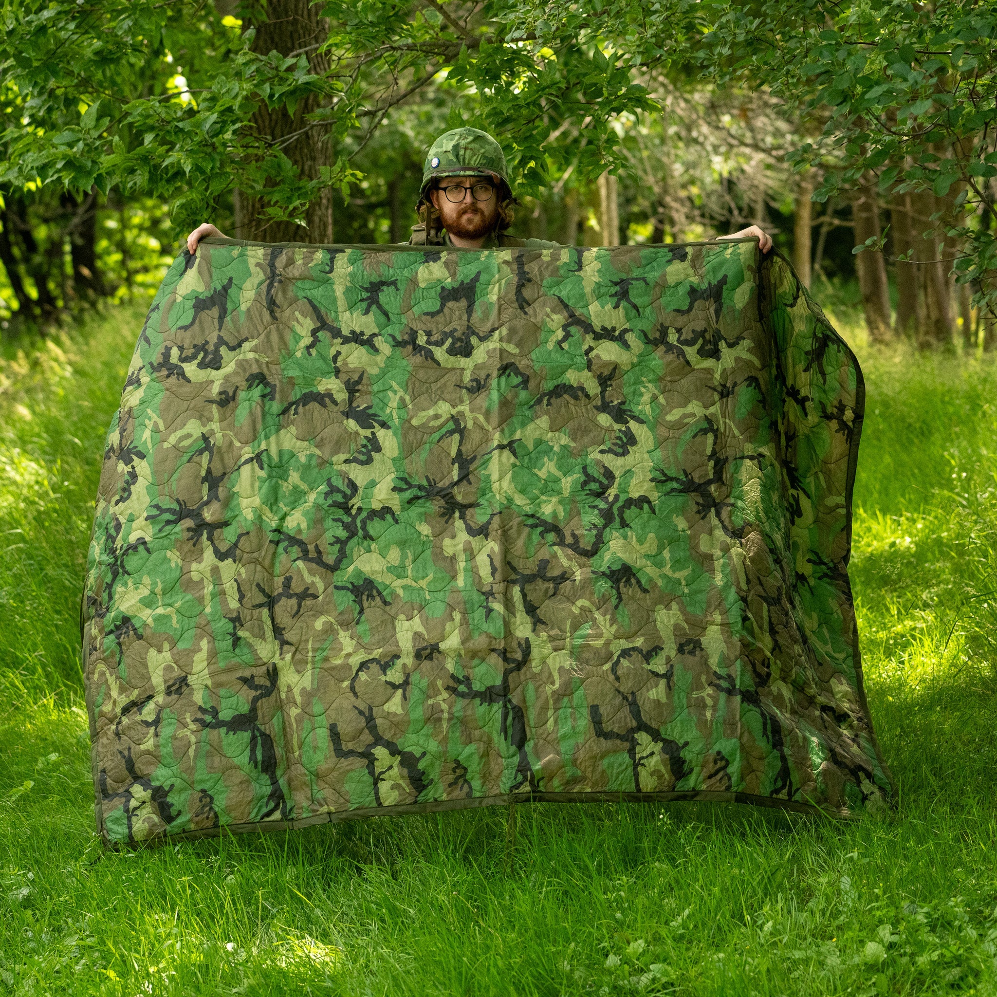 Unissued USGI M81 Woodland Poncho Liner/Woobie - We The Collective