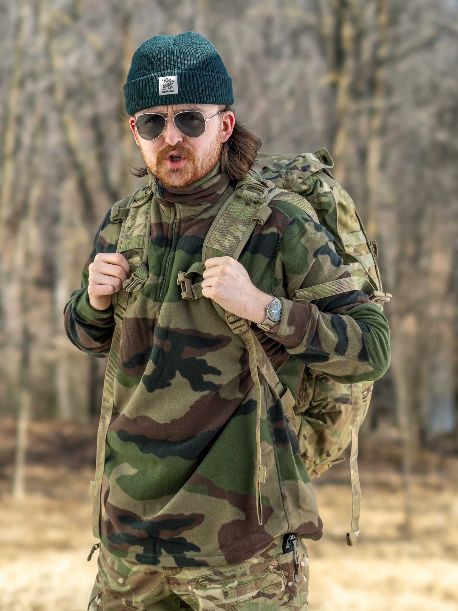 Unissued French CCE Woodland Fleece - We The Collective
